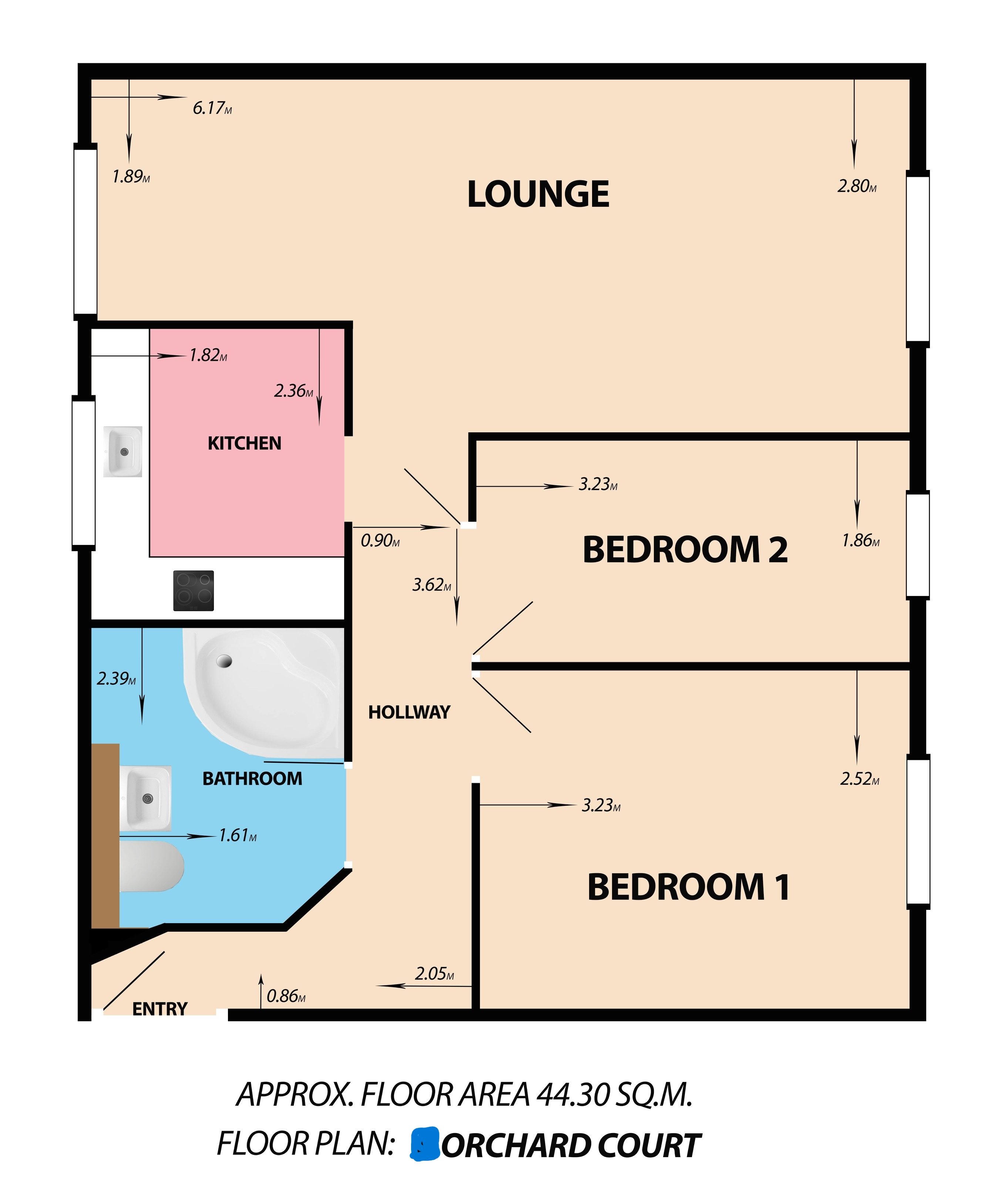 Orchard Road, Trowbridge BA14, 2 bedroom flat to rent 62173385 PrimeLocation