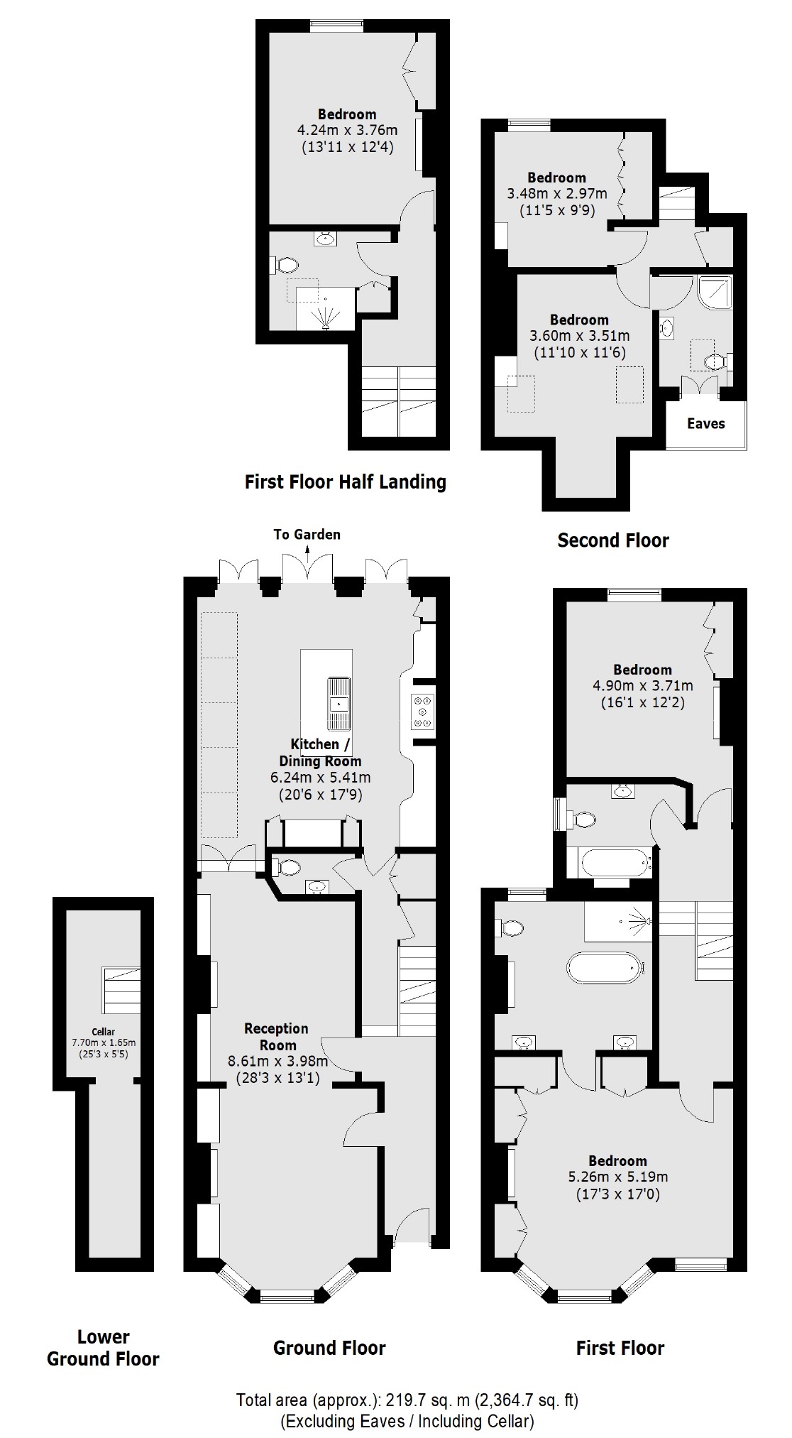 Narbonne Avenue, London SW4, 5 bedroom property for sale 66102041