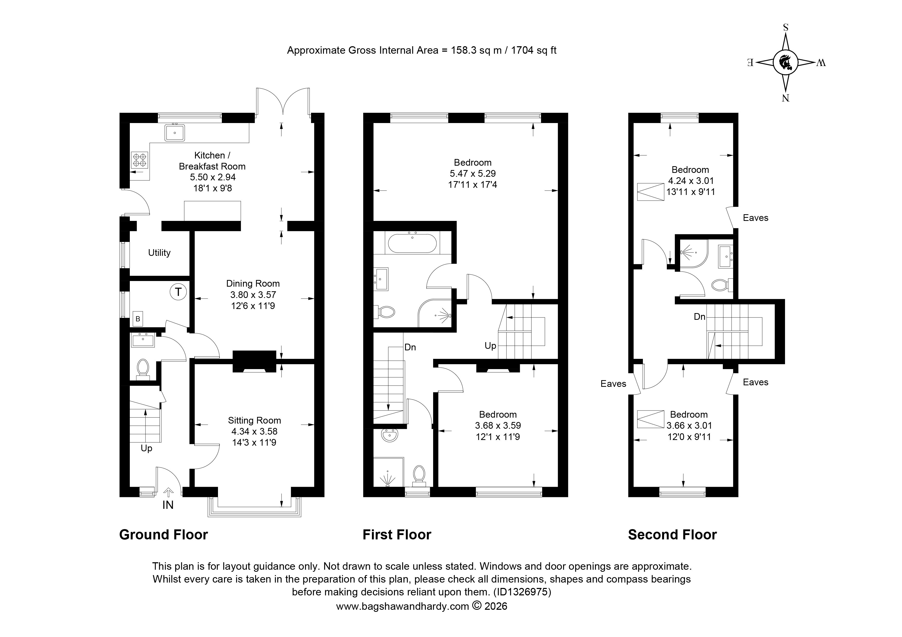 6, Evesham Road North, Surrey floorplan