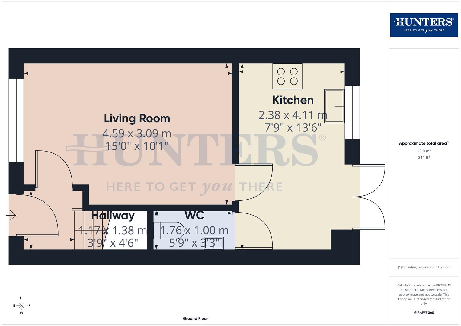 7, Brass Thill Way, Stanley floorplan