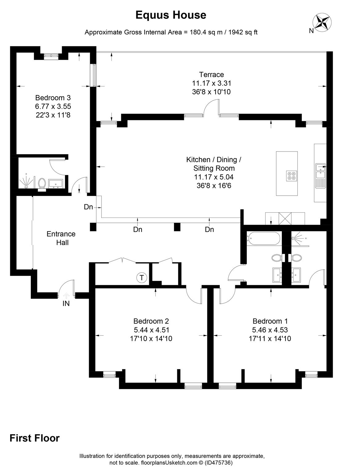3 Bedrooms Flat for sale in Equus House, Granville Road, Bath BA1