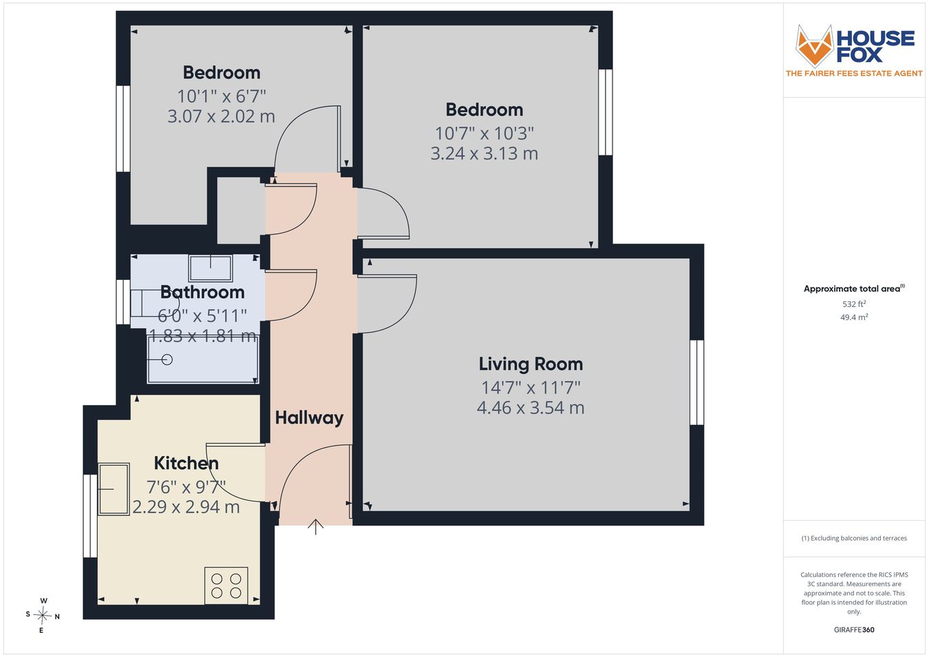 66, Macfarlane Chase, Weston-Super-Mare floorplan