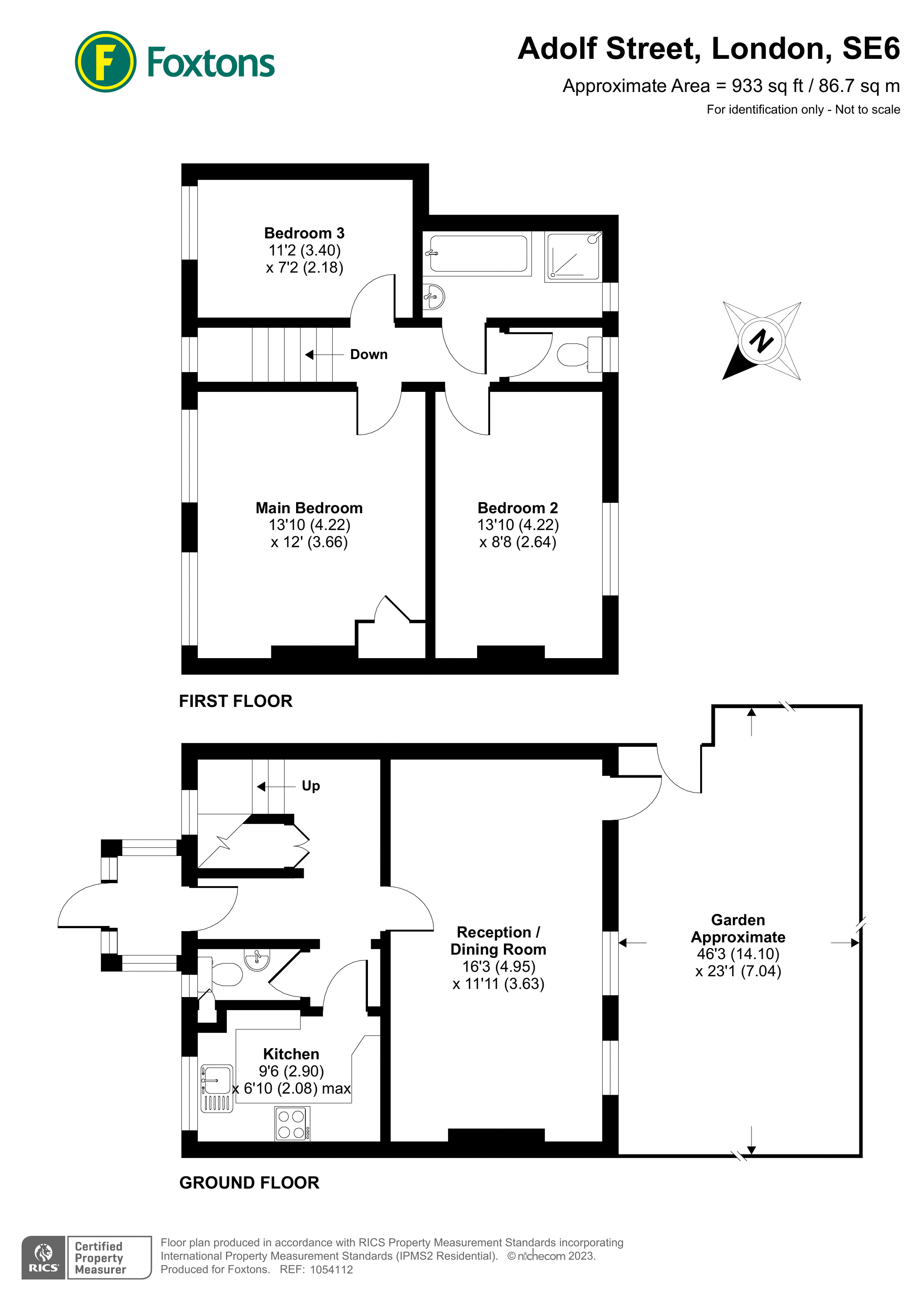 Adolf Street, Sydenham, London SE6, 3 bedroom terraced house for sale
