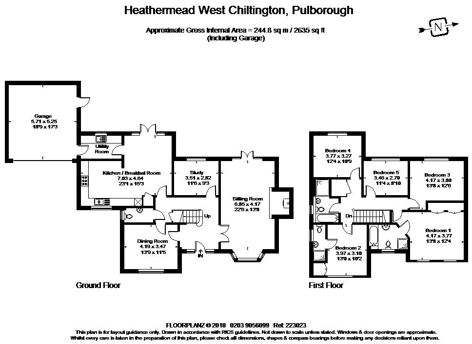 5 Bedrooms Detached house to rent in Heathermead, West Chiltington RH20