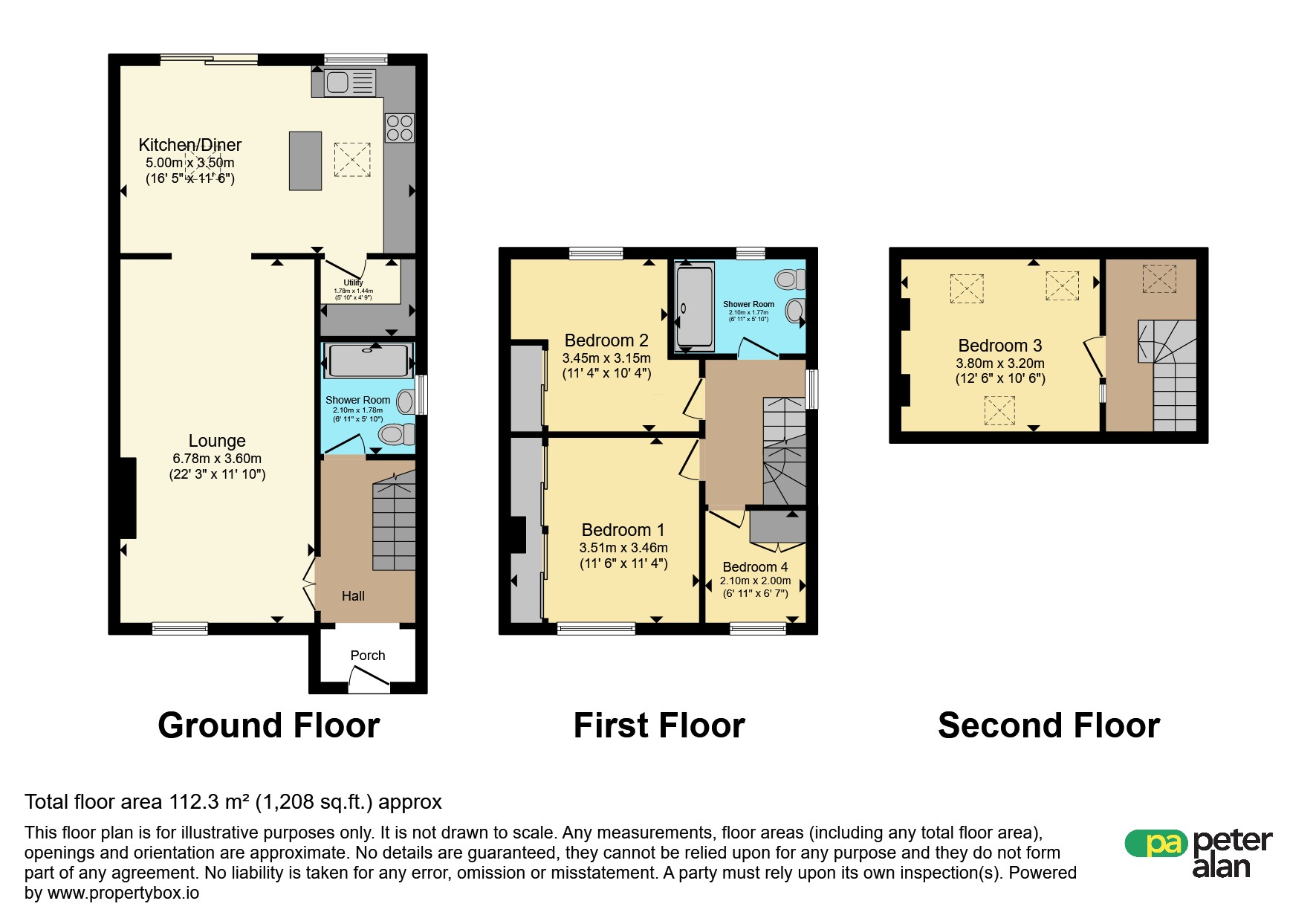 124, Marshfield Road, Cardiff floorplan