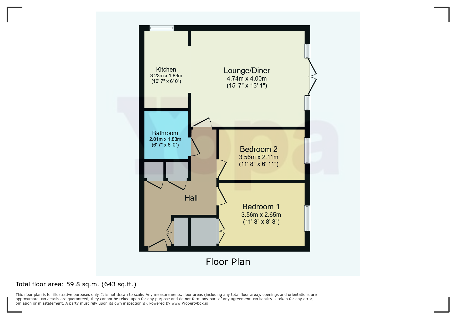 27, Trent Bridge Close, Trentham, Stoke-on-trent floorplan