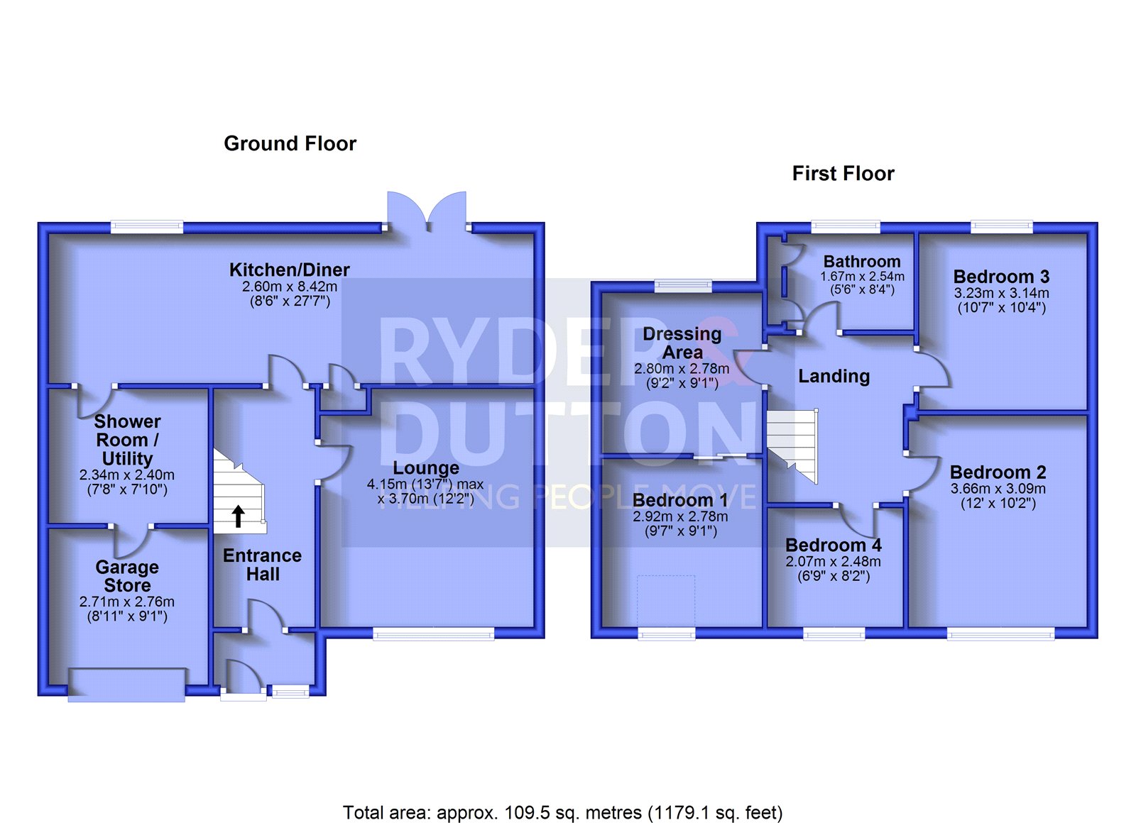 2, Lower Hey Lane, Mossley floorplan