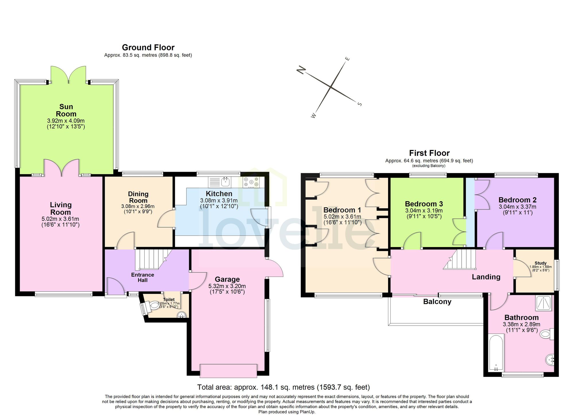 92 Stallingborough Road, Grimsby floorplan