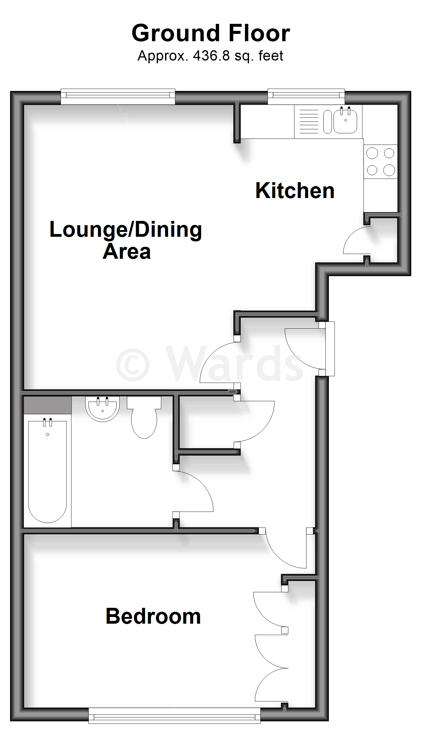 30, Roman Way, Maidstone floorplan