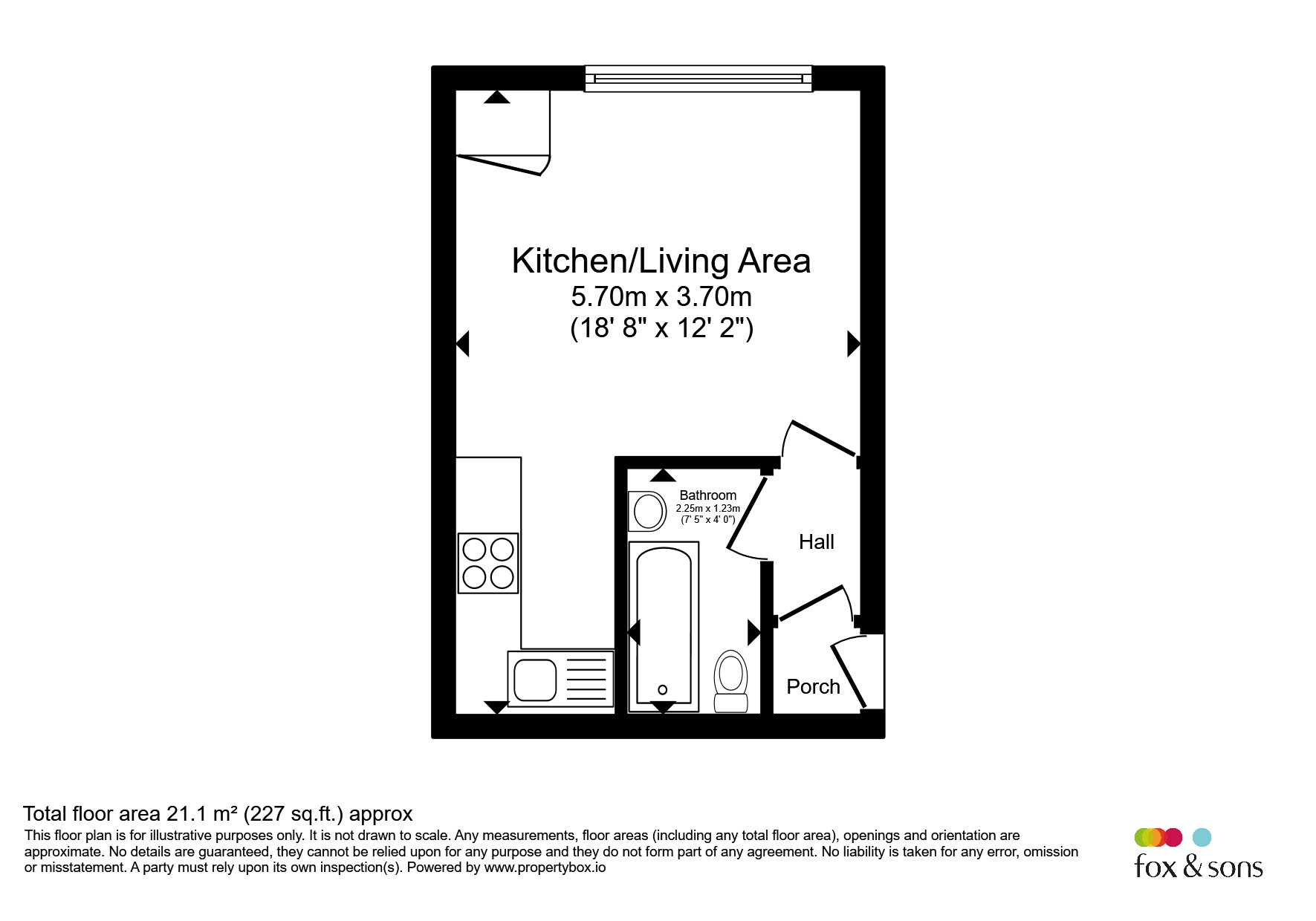 Flat 2, 25-26, Lower Rock Gardens, Brighton floorplan