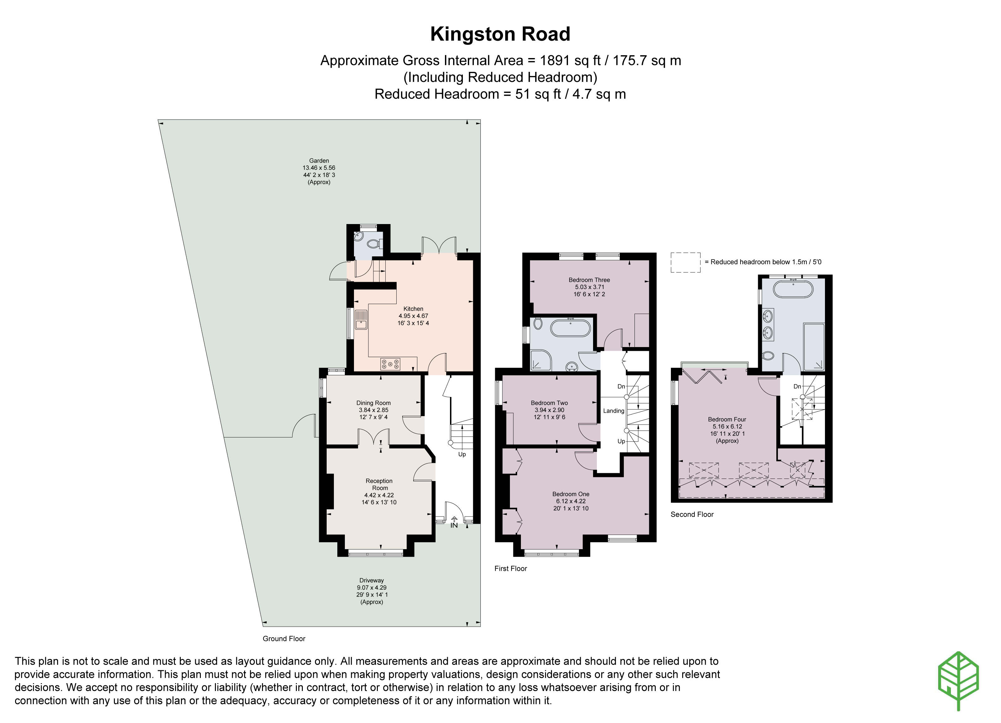 69, Kingston Road, Teddington floorplan
