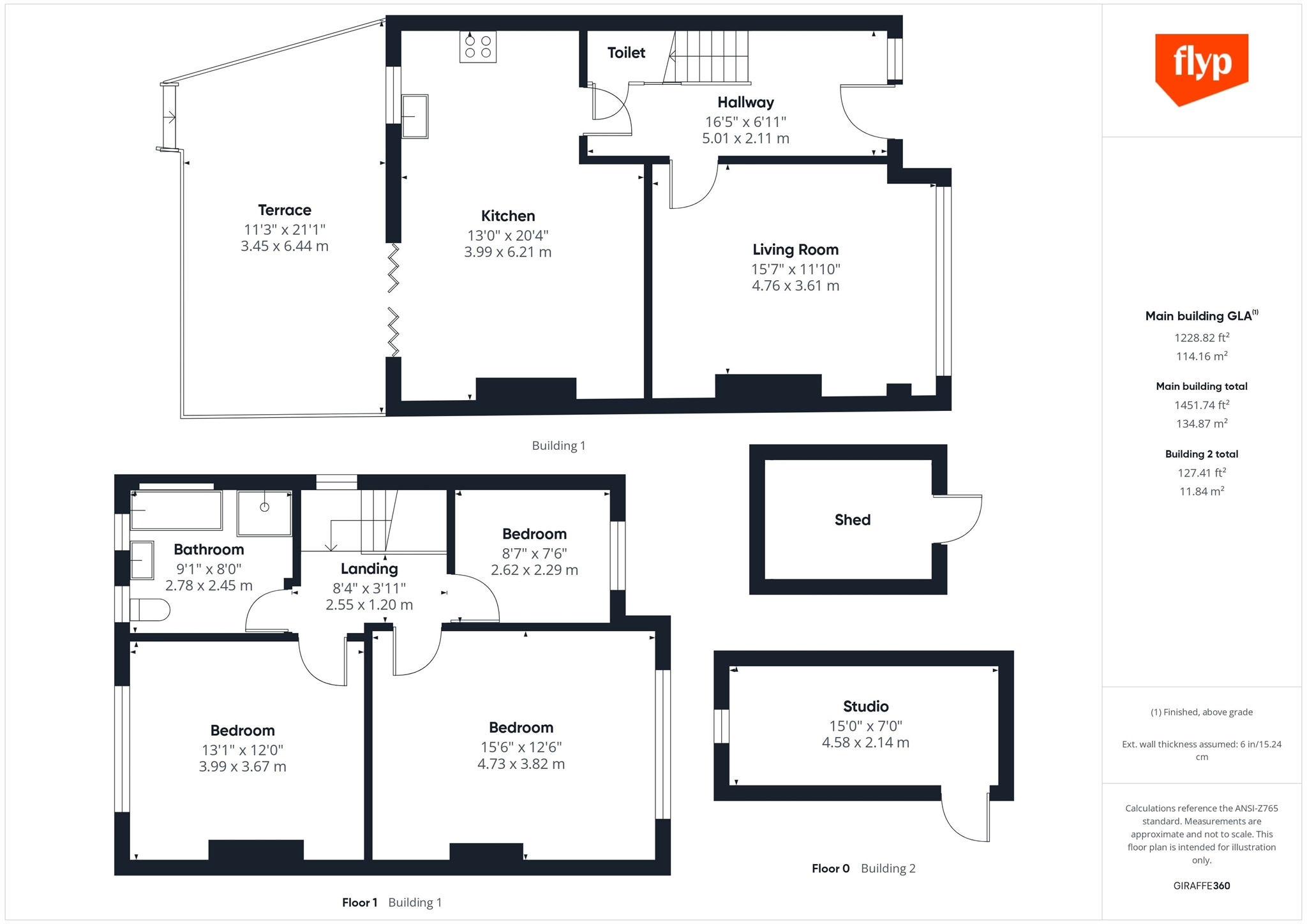 88, Peak Hill, London floorplan
