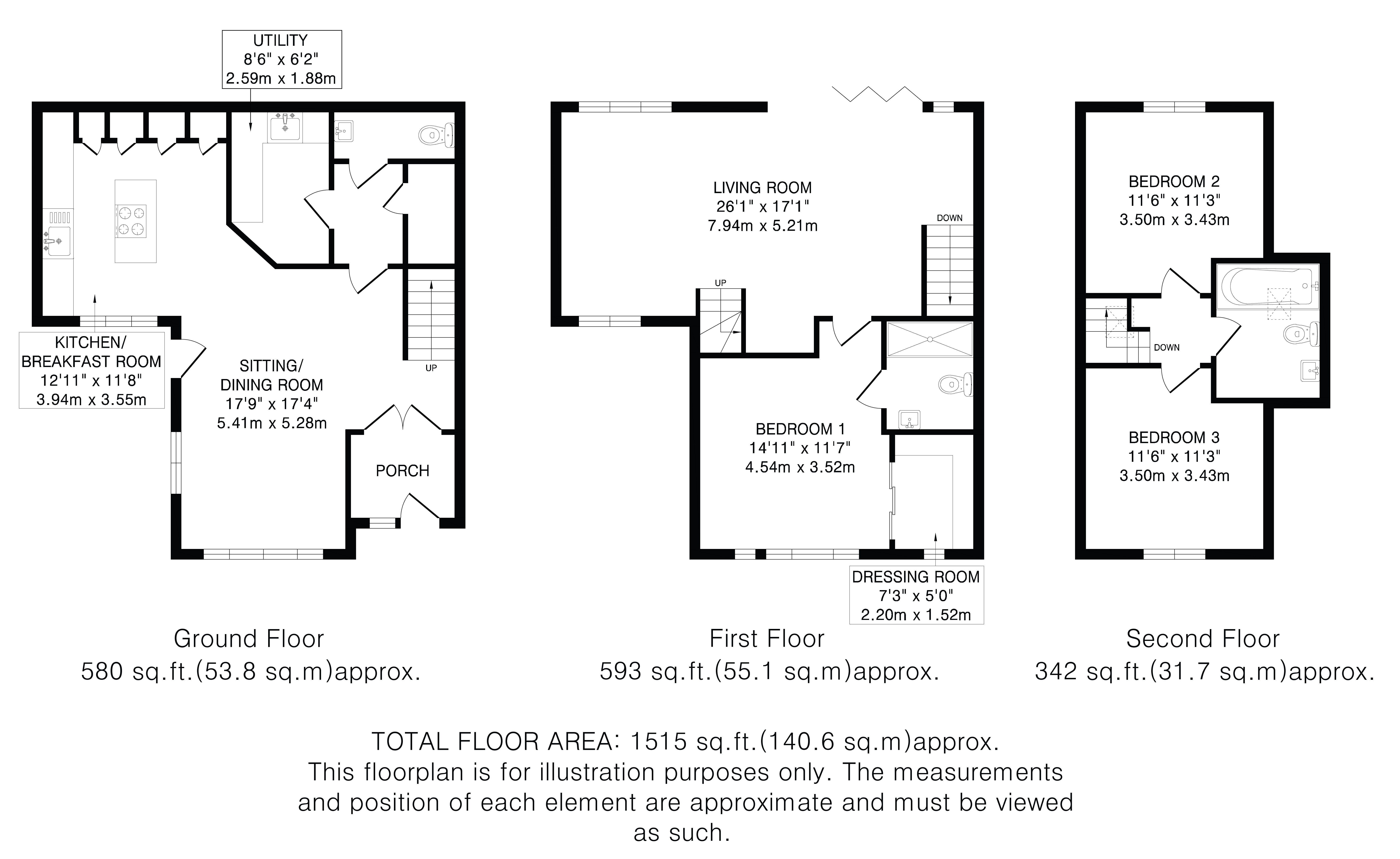 16, School Lane, Welwyn floorplan