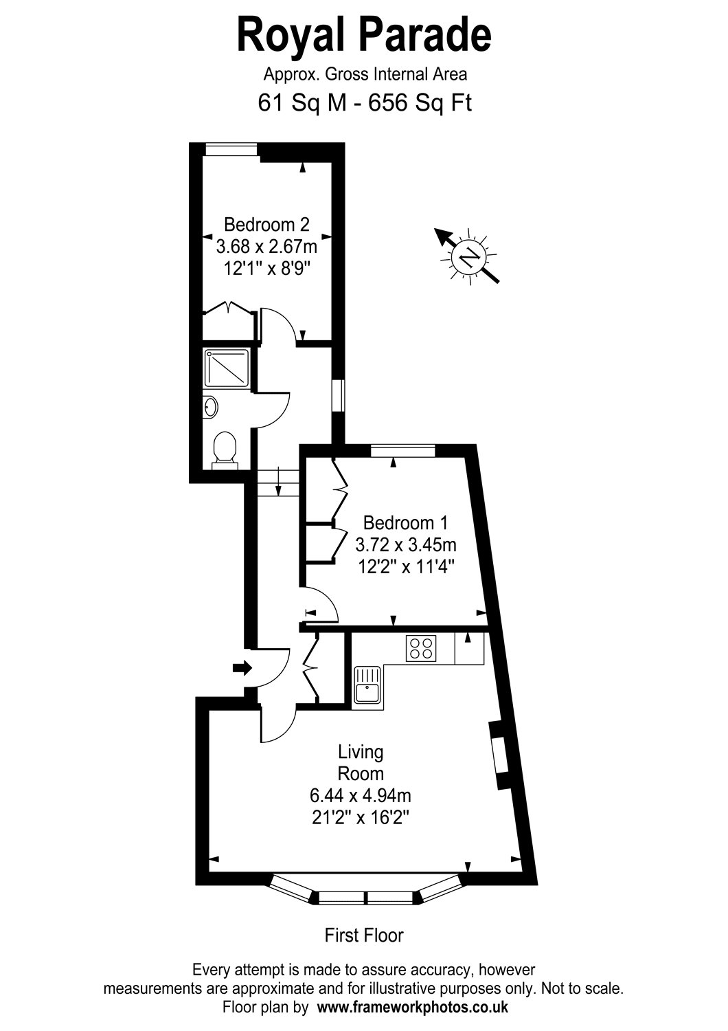 2 Bedrooms Flat for sale in Royal Parade, Richmond TW9