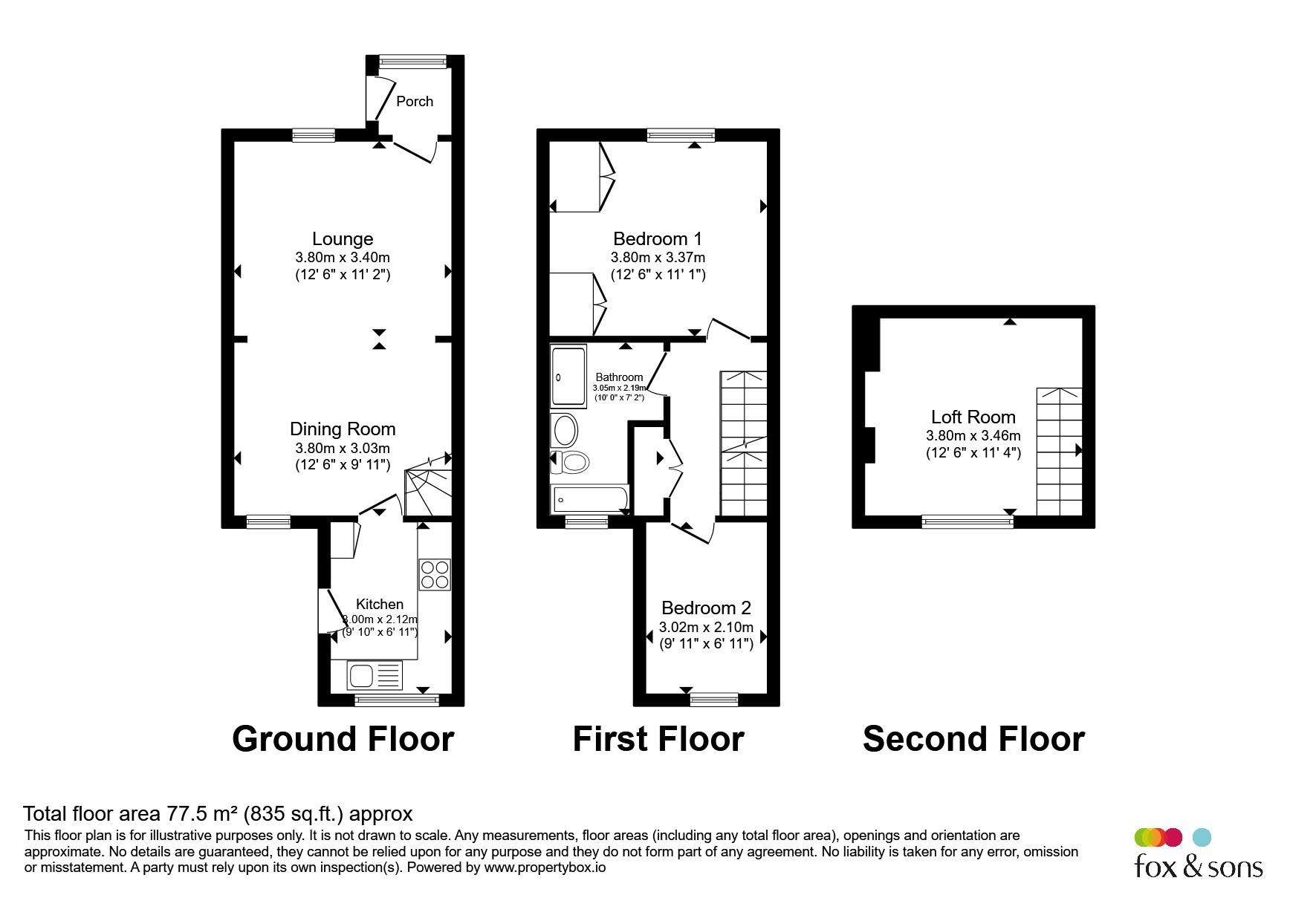 Lupin Cottage, 52, Church Street, Fordingbridge floorplan