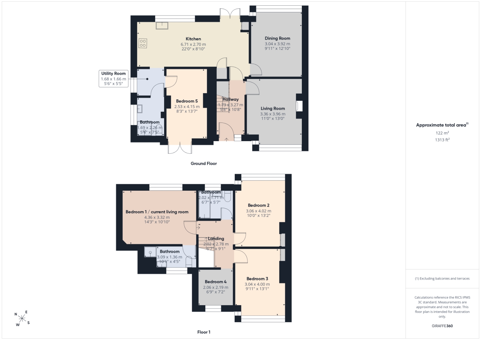 2, Fenton Avenue, Surrey floorplan