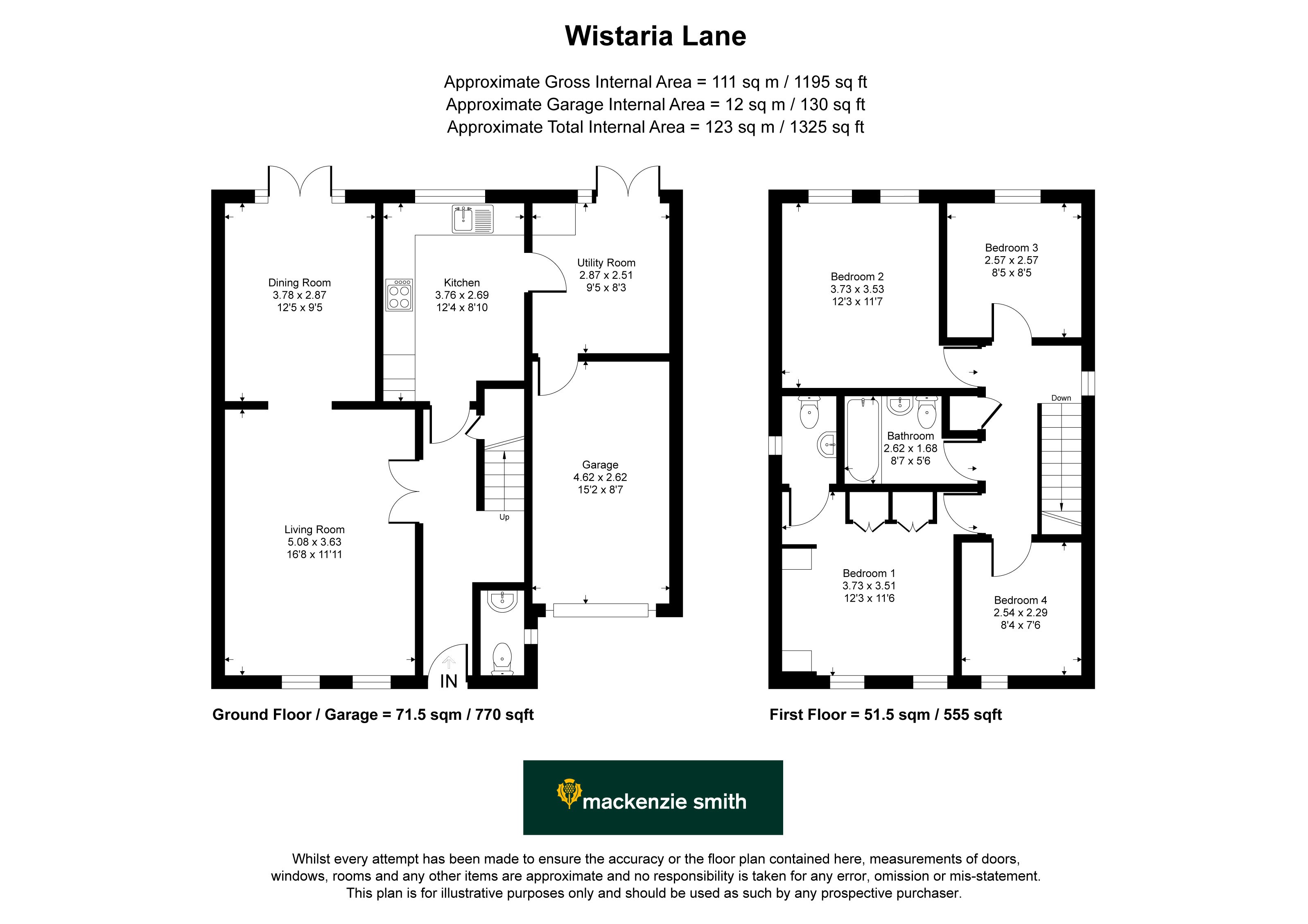 Wistaria Lane, Hampshire floorplan