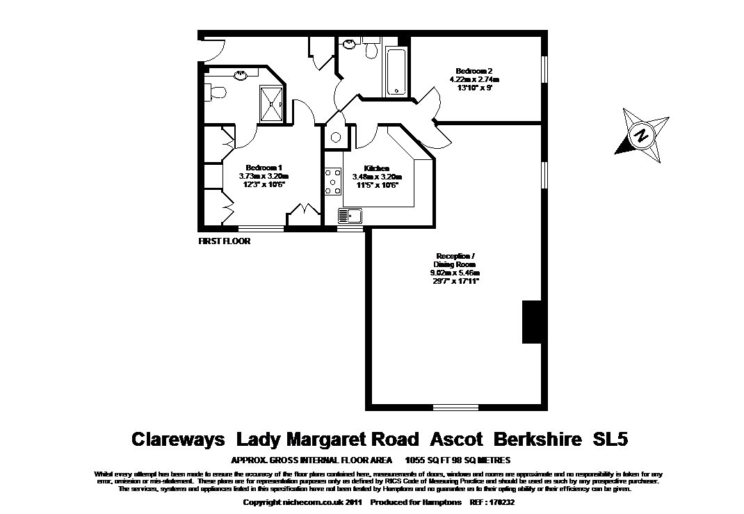 2 Bedrooms Flat for sale in Clareways, Lady Margaret Road, Sunningdale, Berkshire SL5