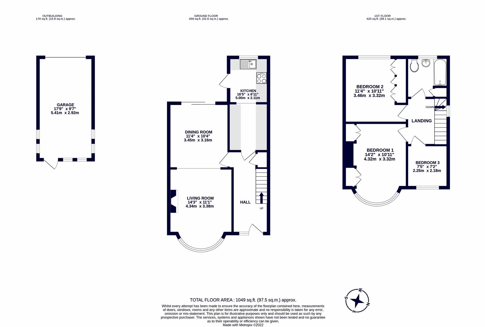 Grosvenor Crescent, Hillingdon UB10, 3 bedroom end terrace house for