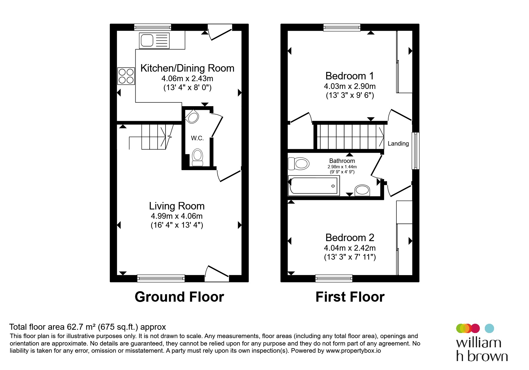 21, Squires Gardens, BARNSLEY floorplan