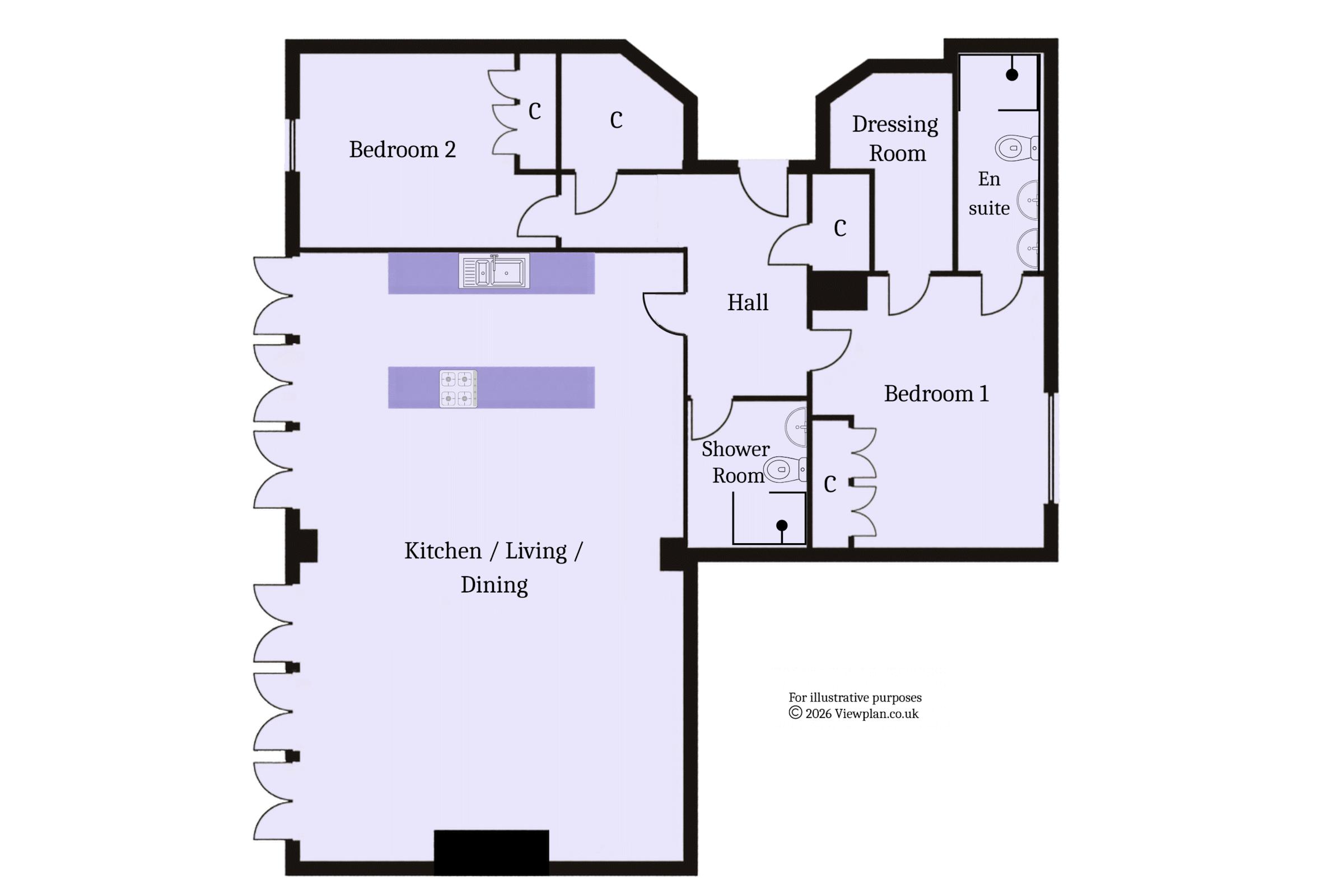 13 Headlands, Hayes Point, Sully floorplan