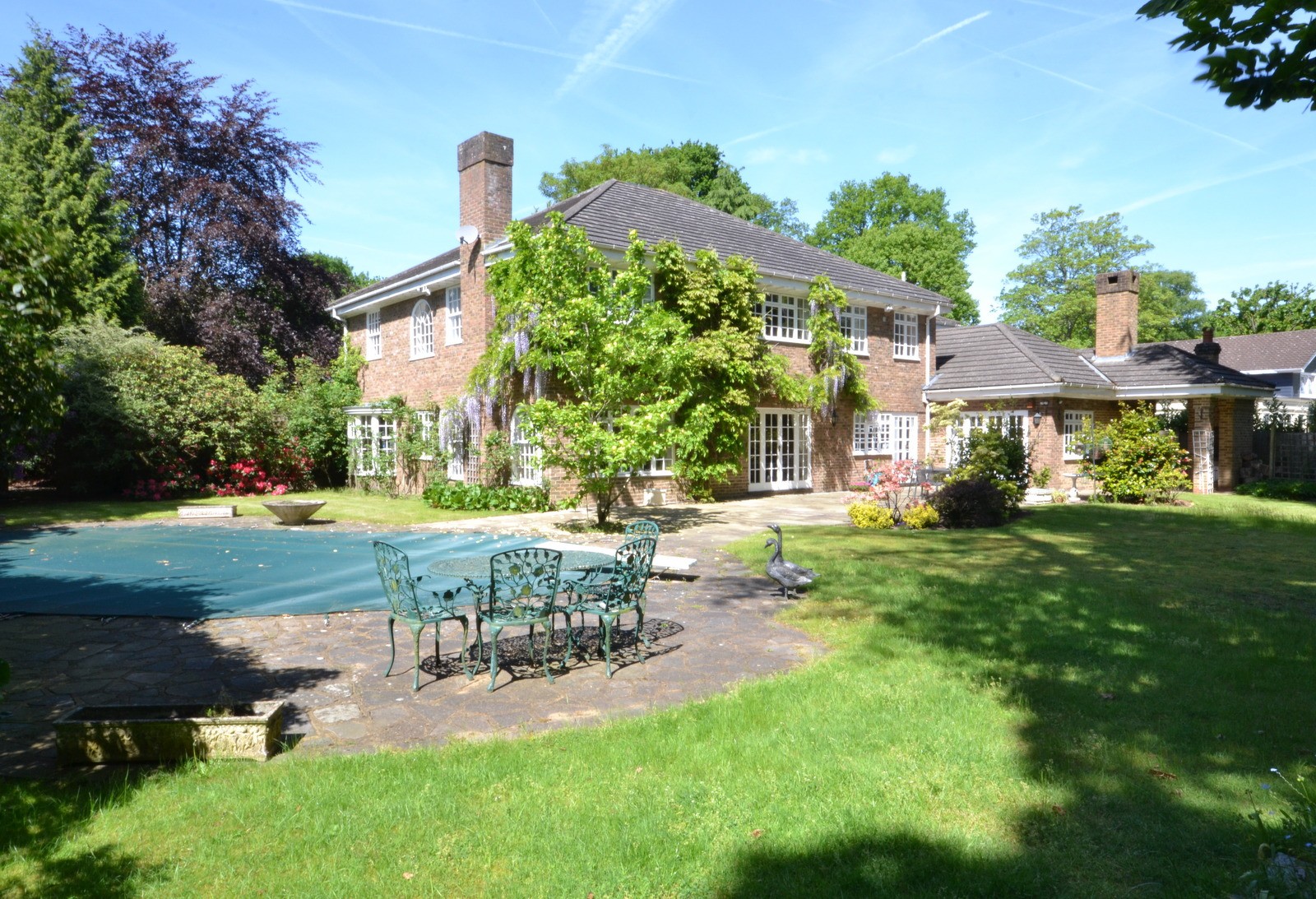 5 bedroom detached house for sale in Ince Road, Burwood Park, Hersham, WaltonOnThames KT12