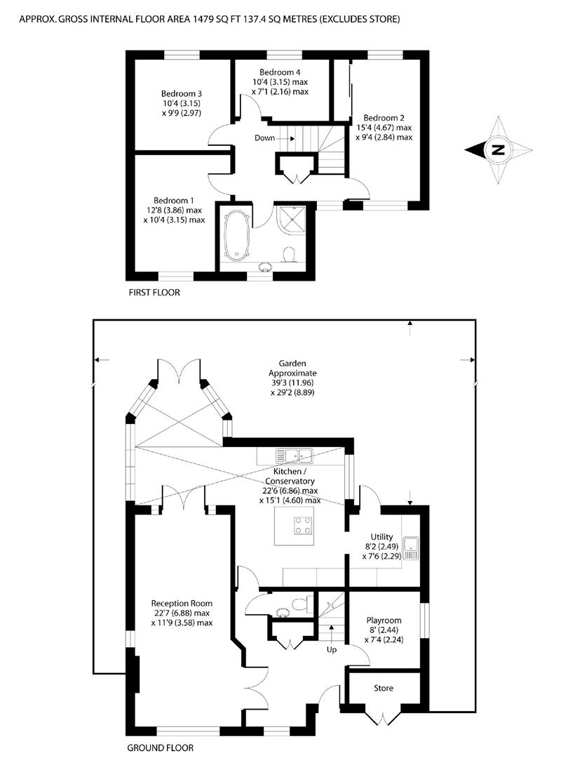 4 Bedrooms Detached house for sale in Orchard Close, West Ewell, Epsom KT19