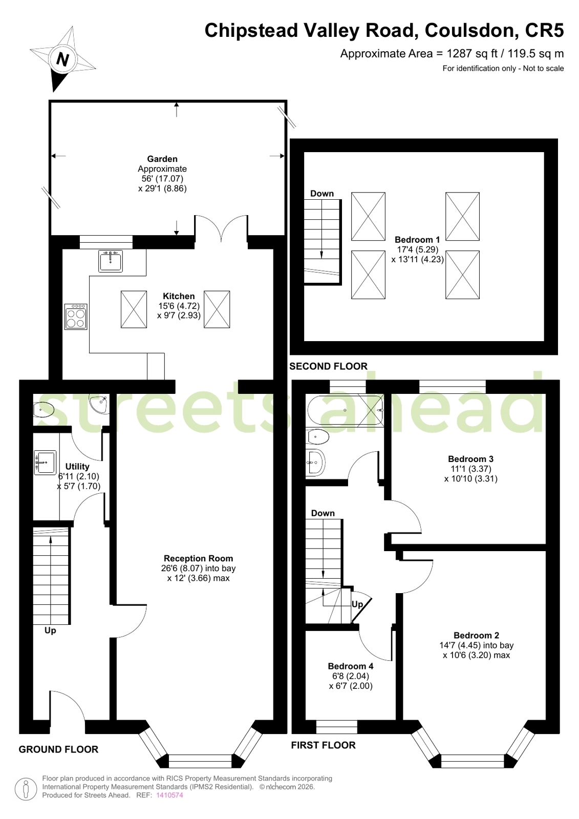 173A, Chipstead Valley Road, Coulsdon floorplan