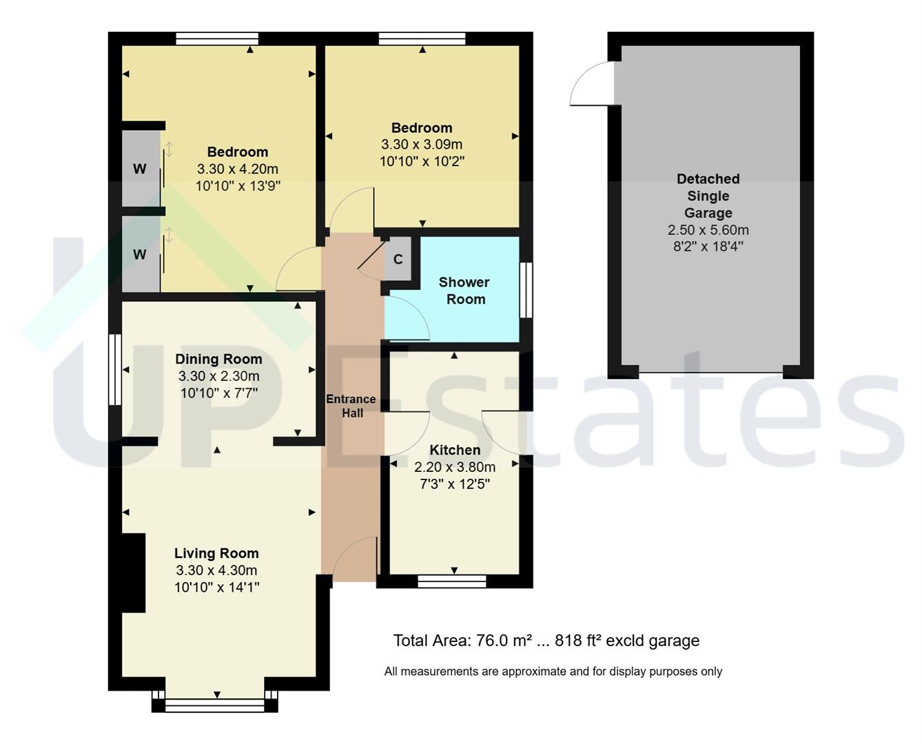 5, St. Marks Close, Nuneaton floorplan