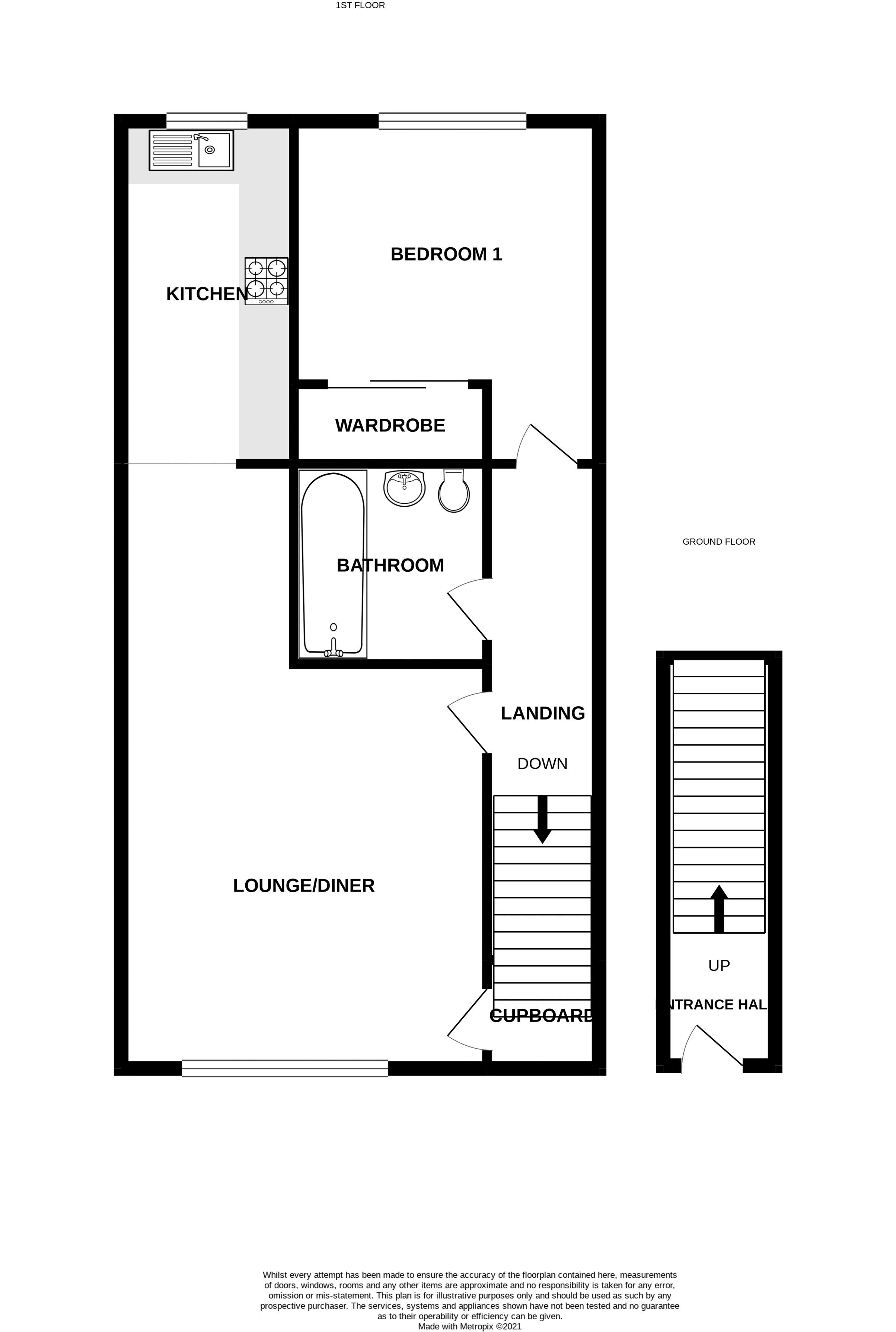 4, Valentine Court, Waterlooville floorplan