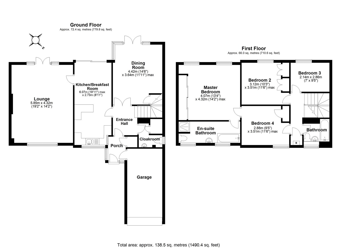Blackmore, Letchworth Garden City SG6, 3 bedroom detached house for