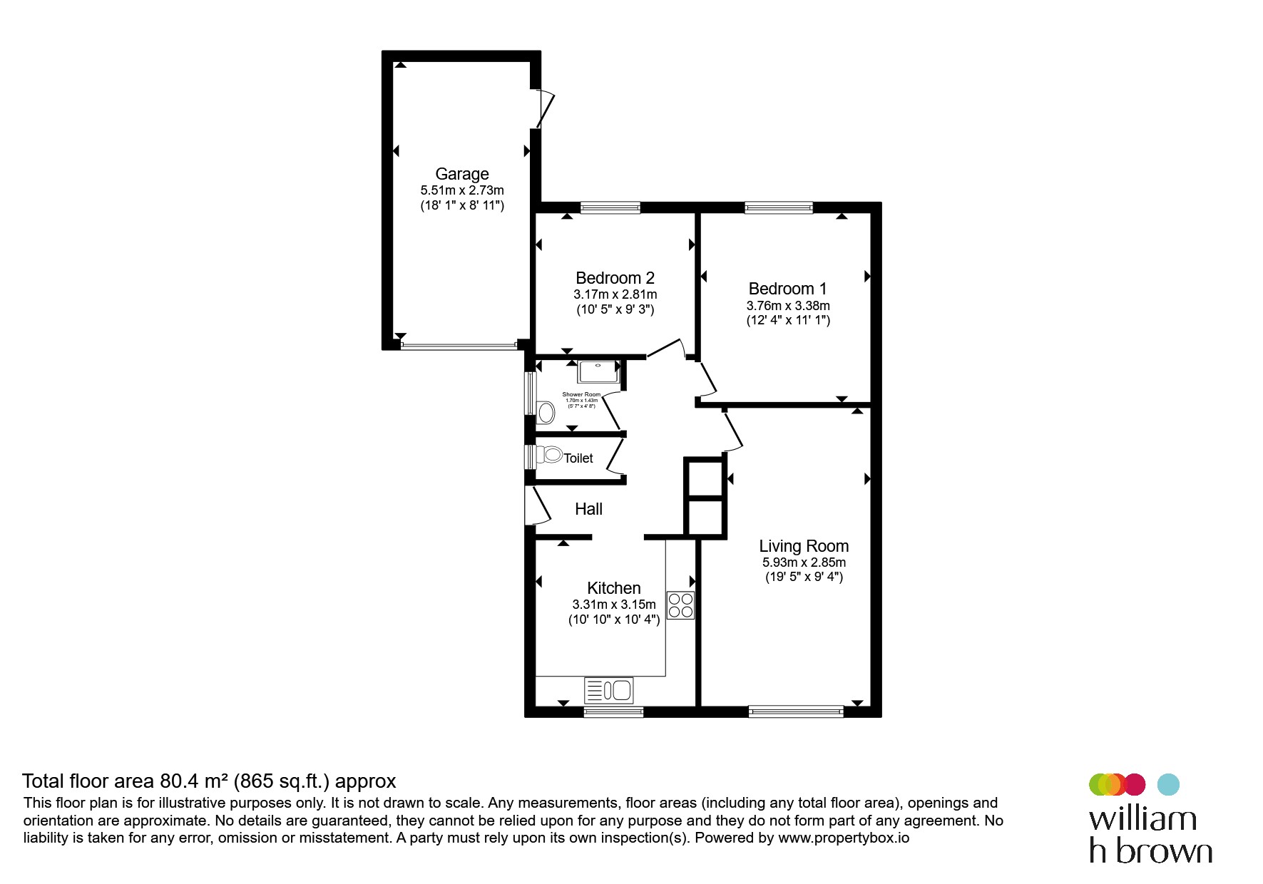 7, Suffolk Way, March floorplan