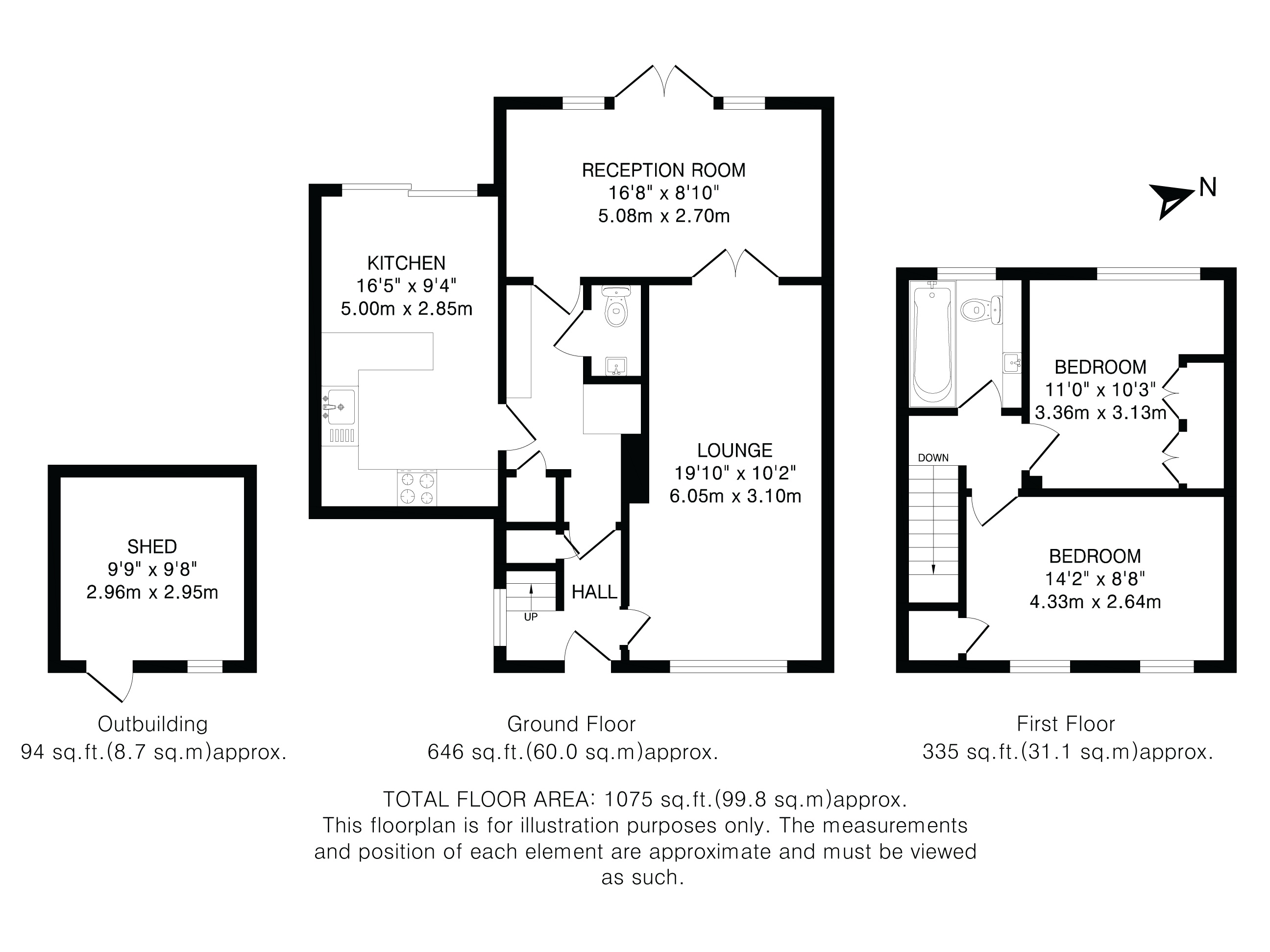 31, Vine Close, Welwyn Garden City floorplan