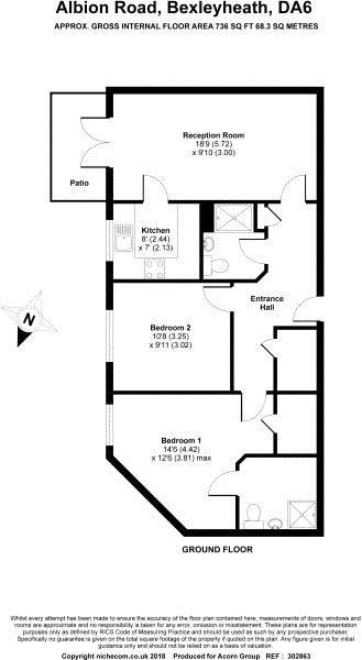 2 Bedrooms Flat for sale in Cardamom Court, Bexleyheath, Kent DA6