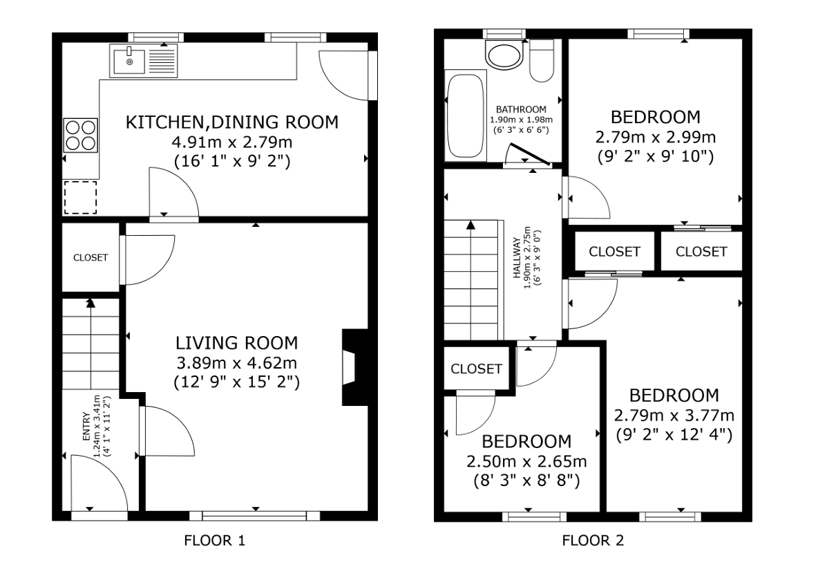 18, Glengyle Place, Callander floorplan