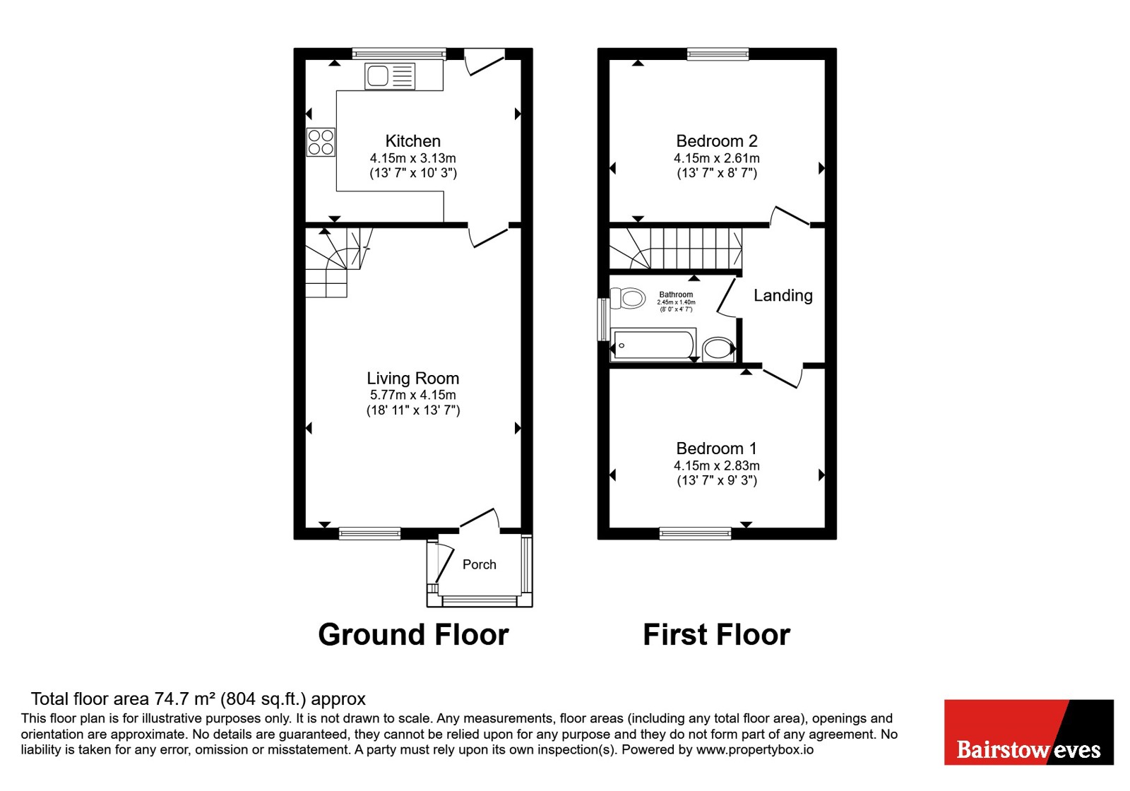 4, Fieldfare, Essex floorplan