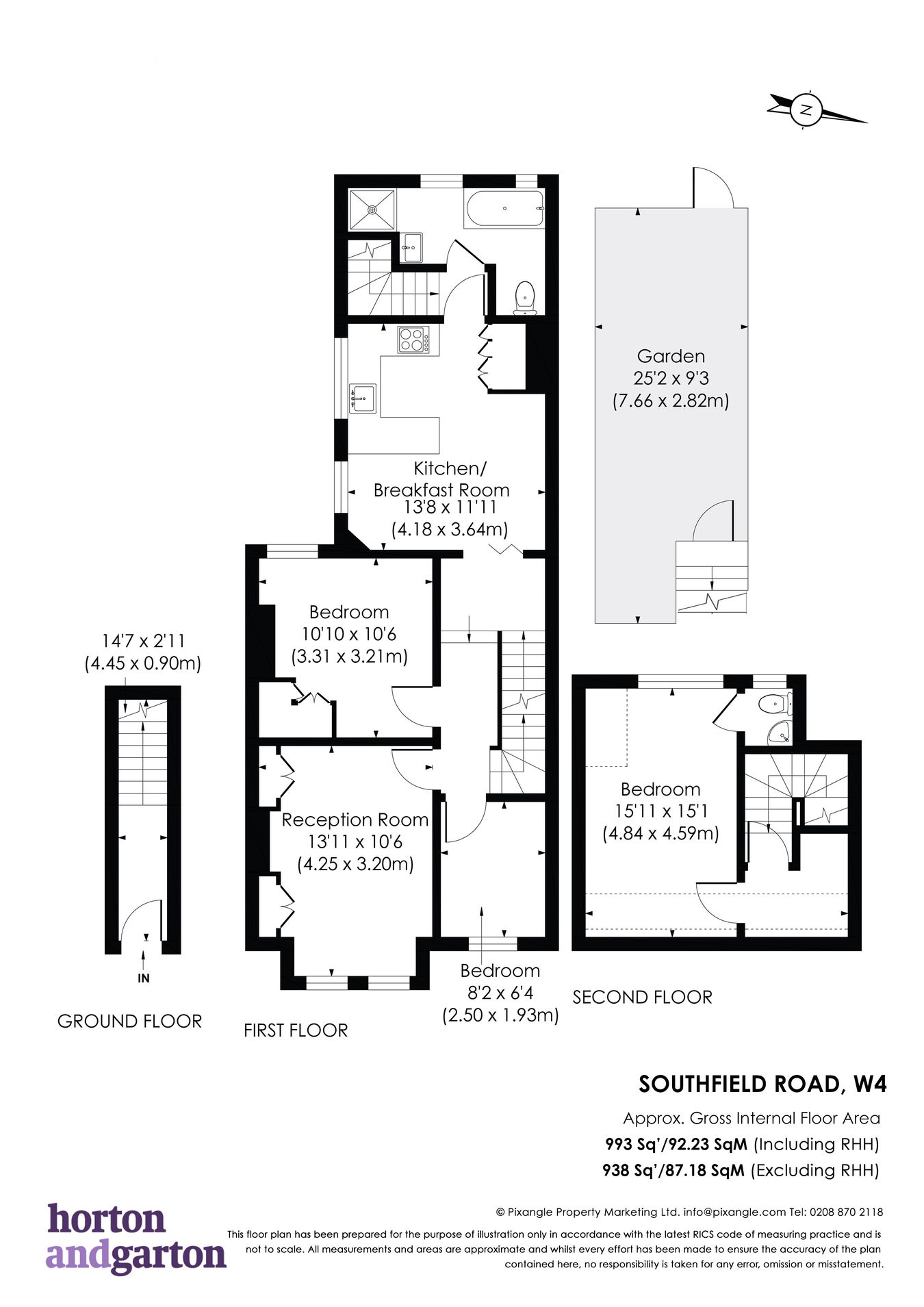 15, Southfield Road, Chiswick floorplan