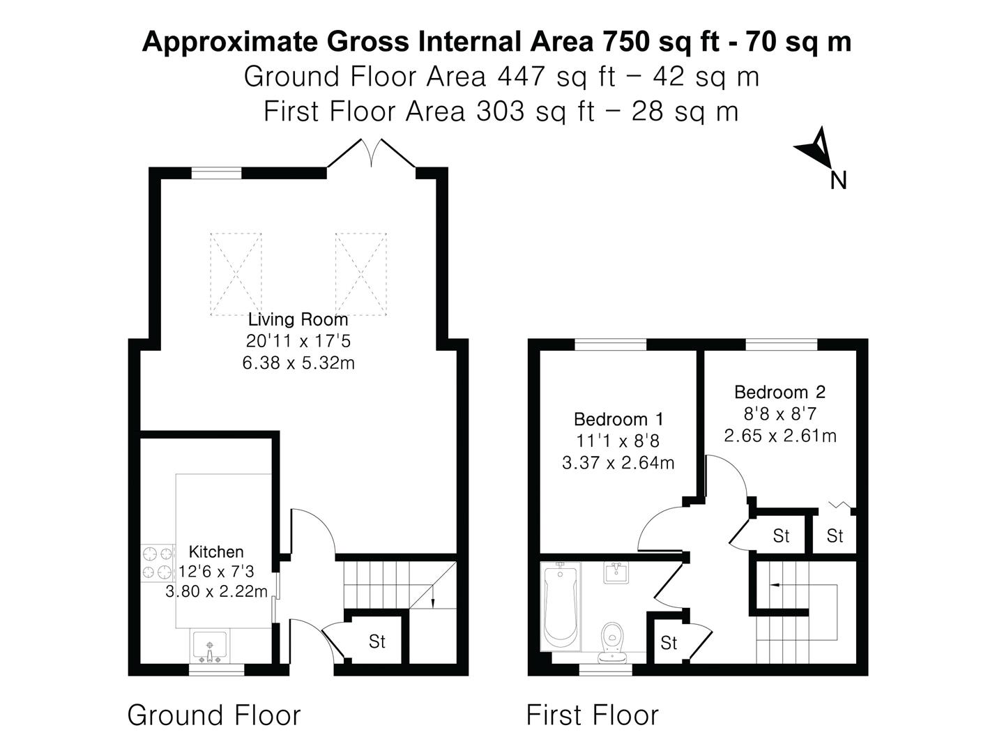 35, Whitmore Way, Cambridge floorplan