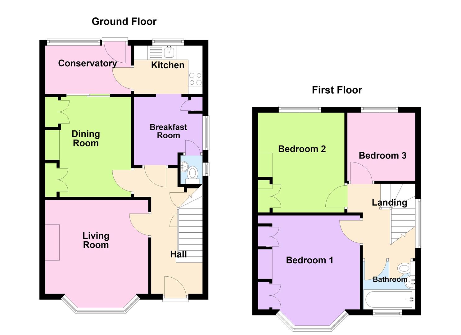12, Marlborough Avenue, Weymouth floorplan