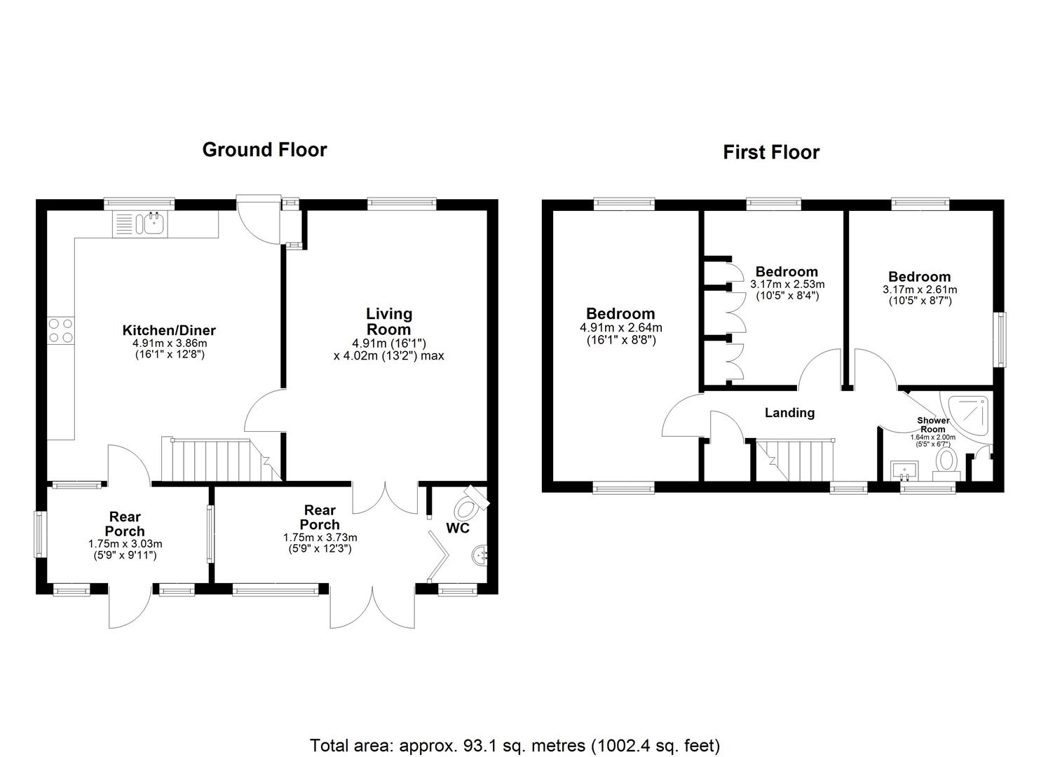 2 Fairview Cottages, Somerfield Road, Maidstone floorplan