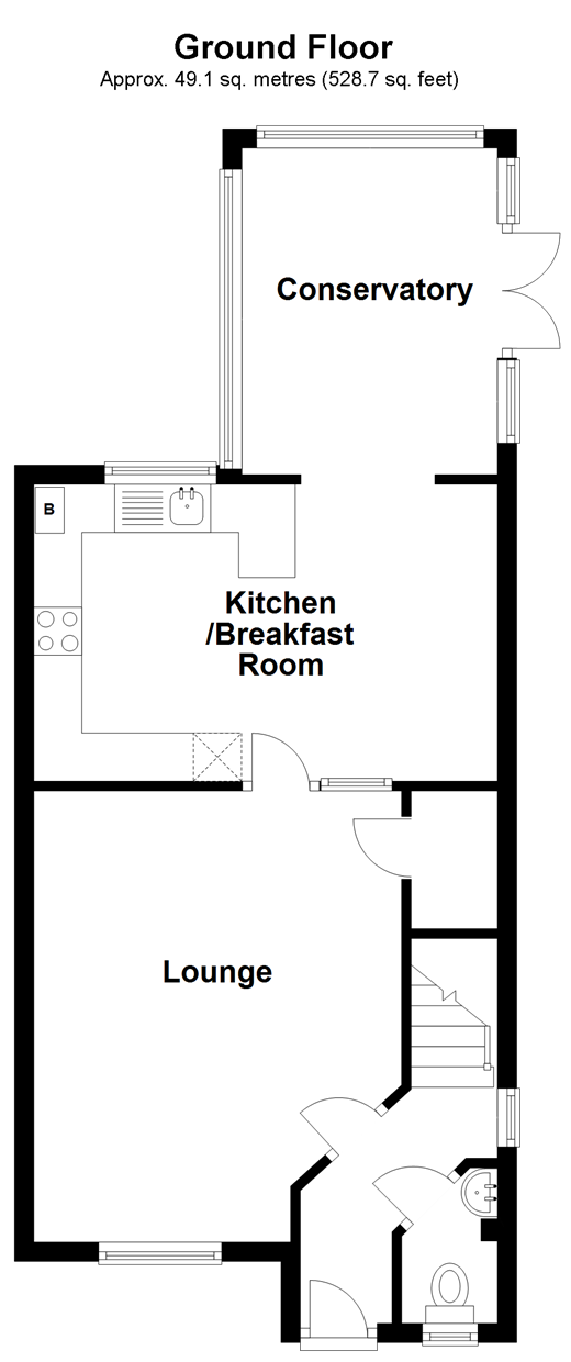 3 bed semidetached house for sale in Blakes Farm Road, Southwater