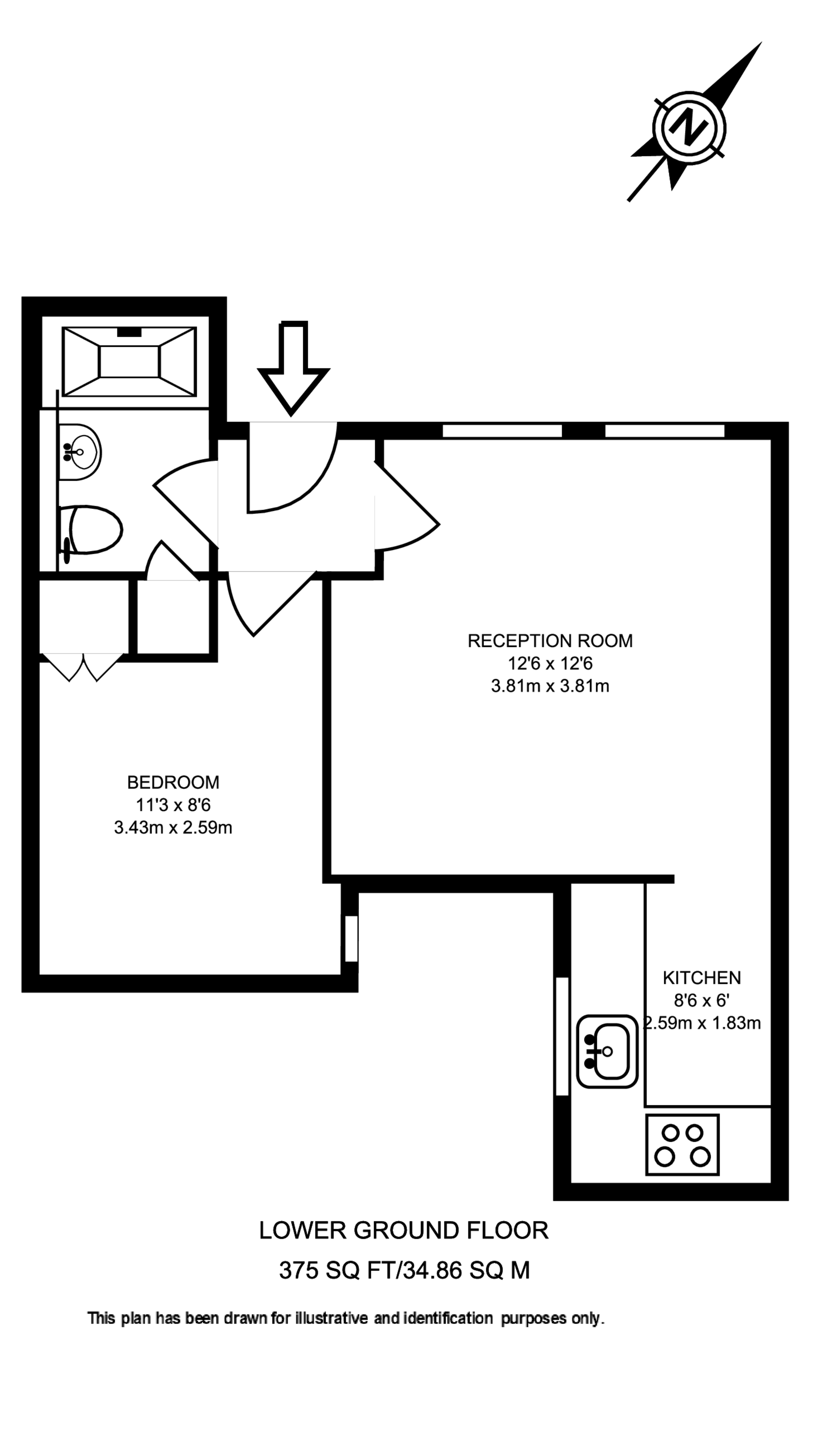 Courtfield Road, South Kensington floorplan