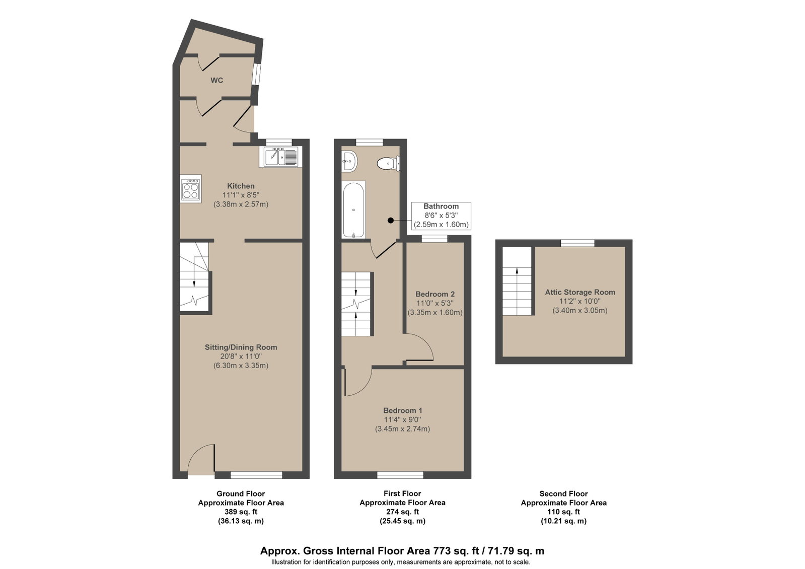 23, Milton Road, Sevenoaks floorplan
