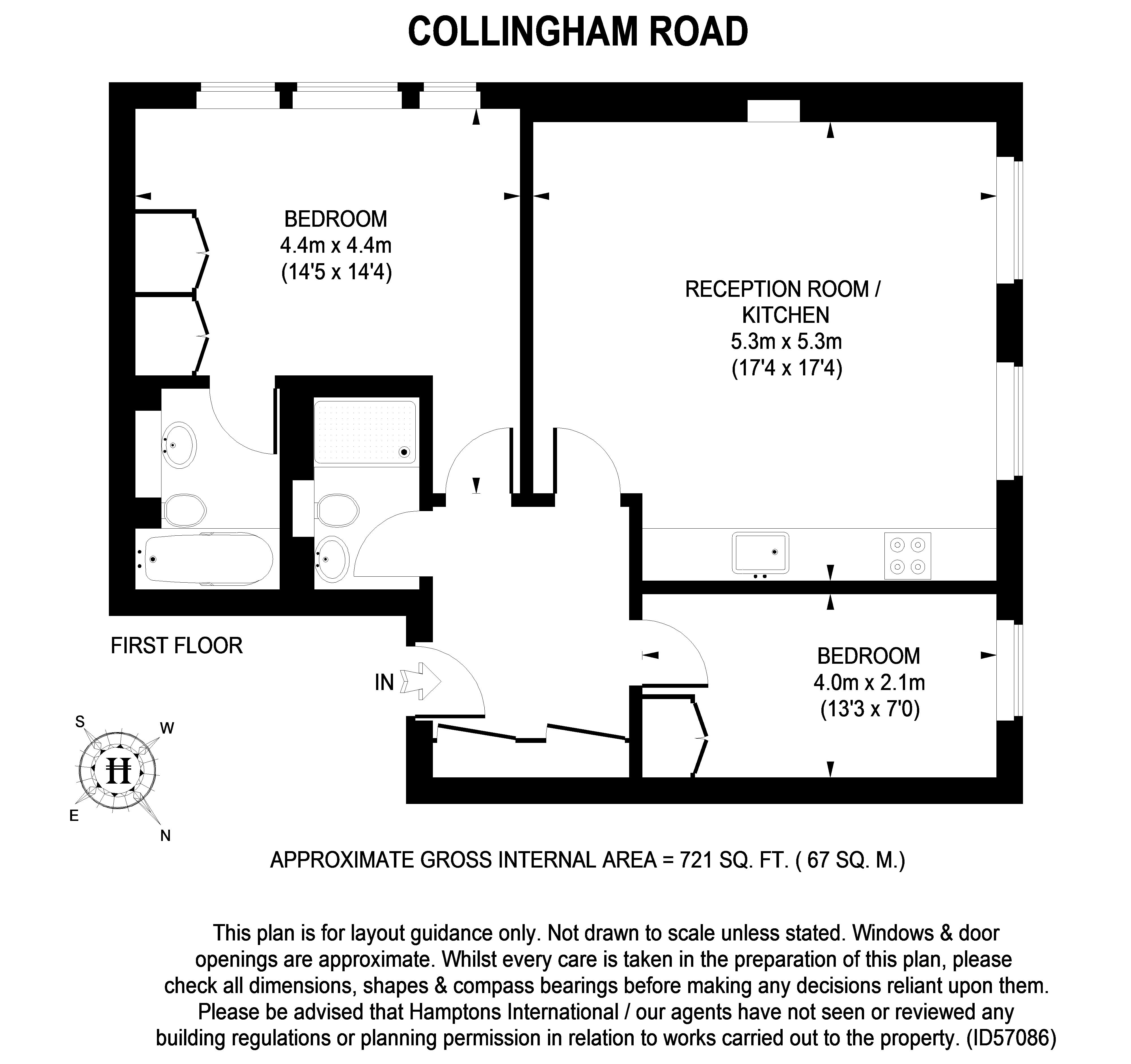 Collingham Place London Sw5 2 Bedroom Flat To Rent 53887743