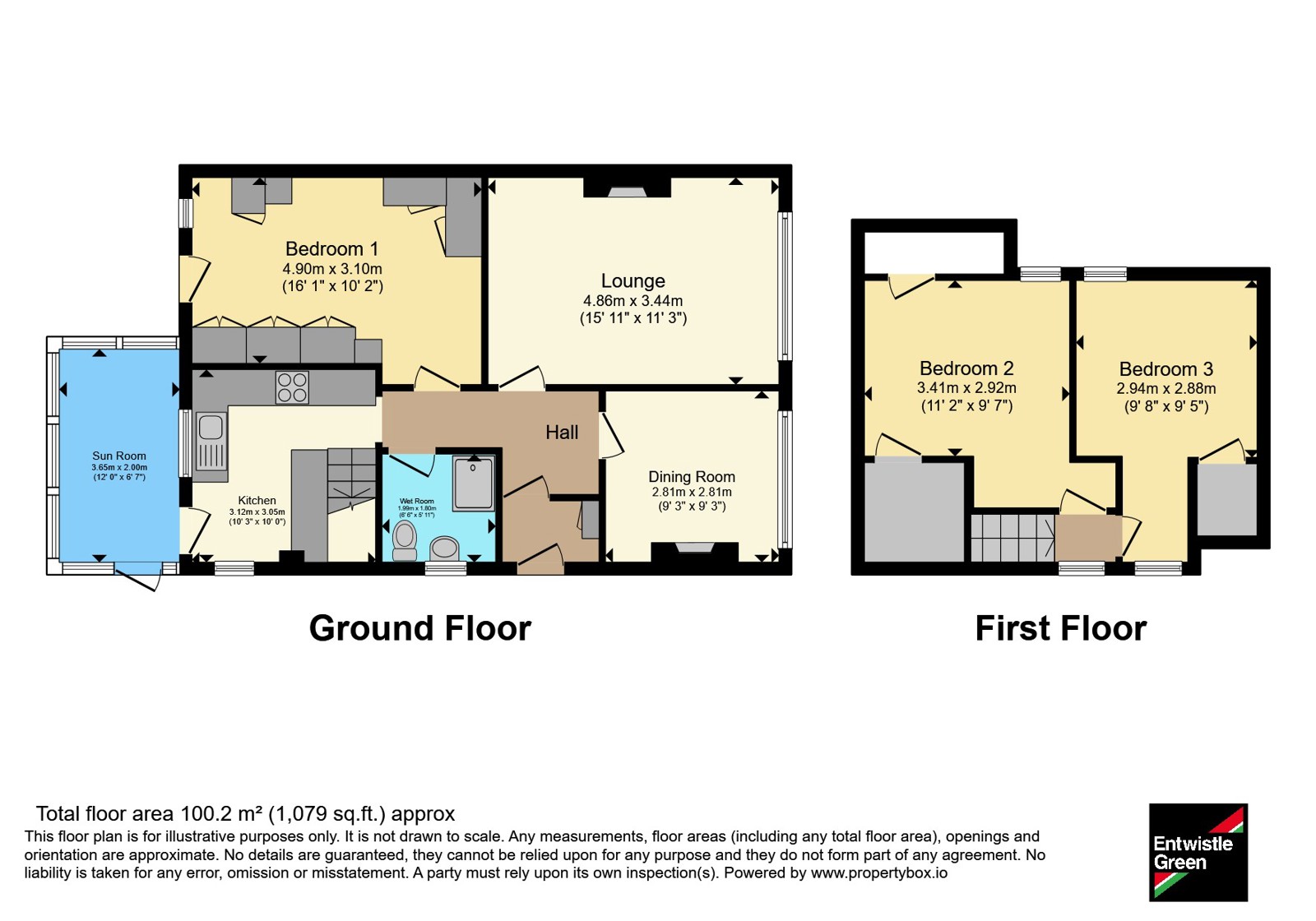Hestham Avenue, Lancashire floorplan