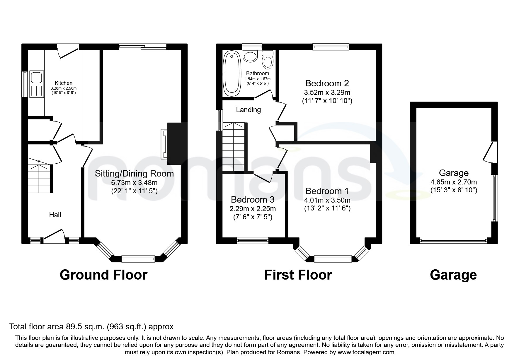 17, Keswick Gardens, Reading floorplan