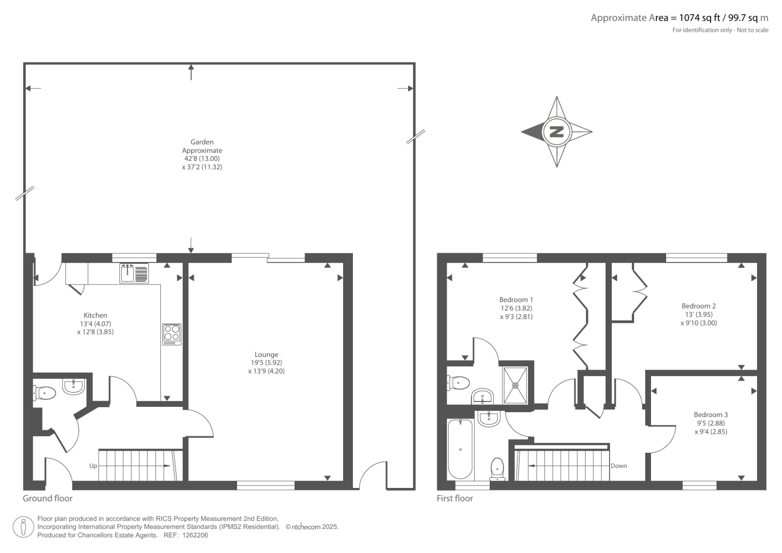 21, Stroud Close, Banbury floorplan