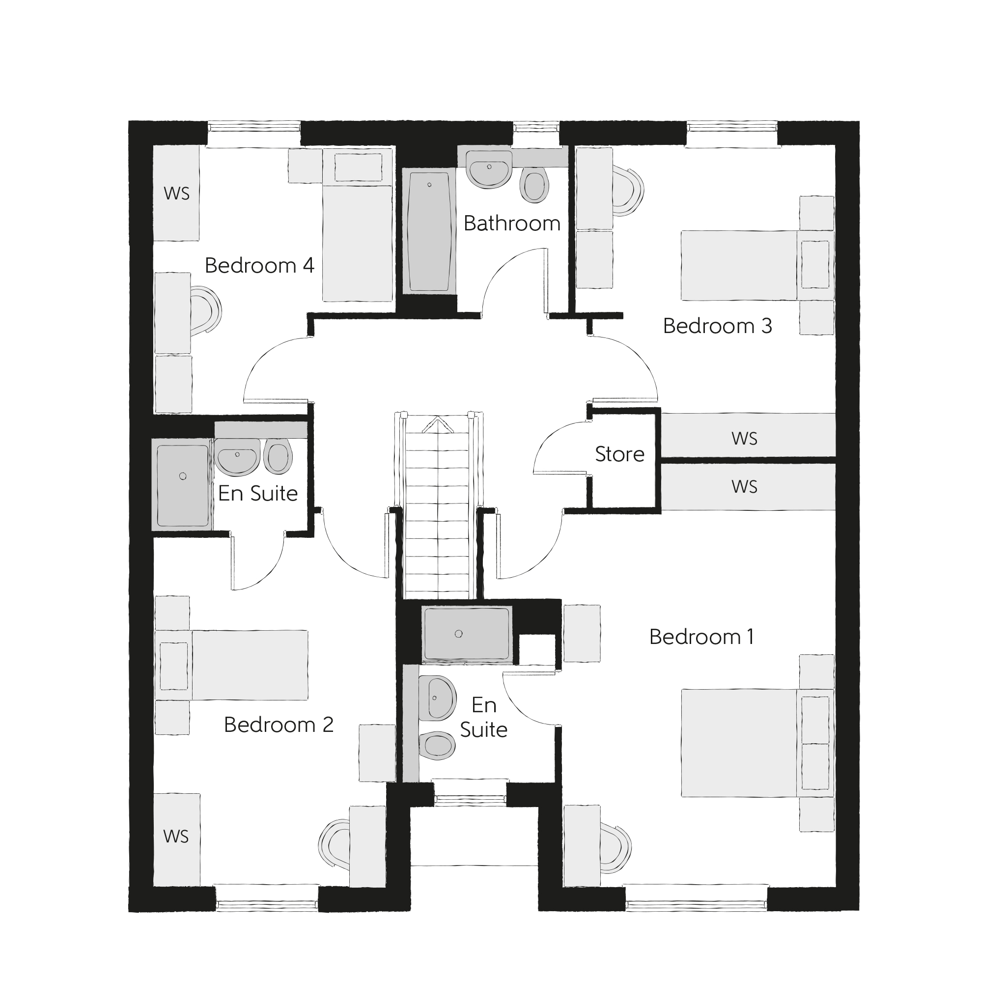 48, Deacons Close, Croft floorplan