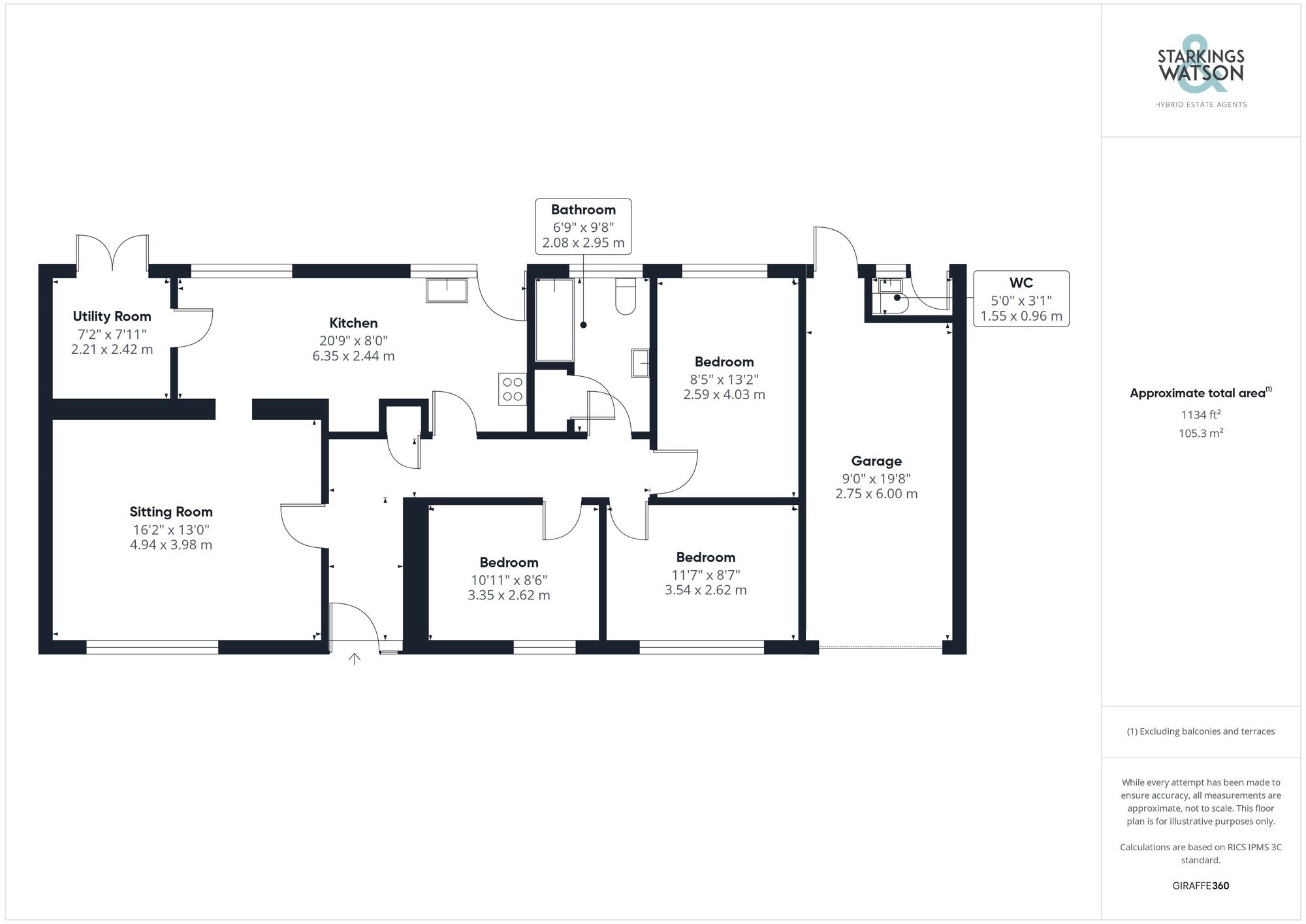 5 Sheval Close, Norwich floorplan