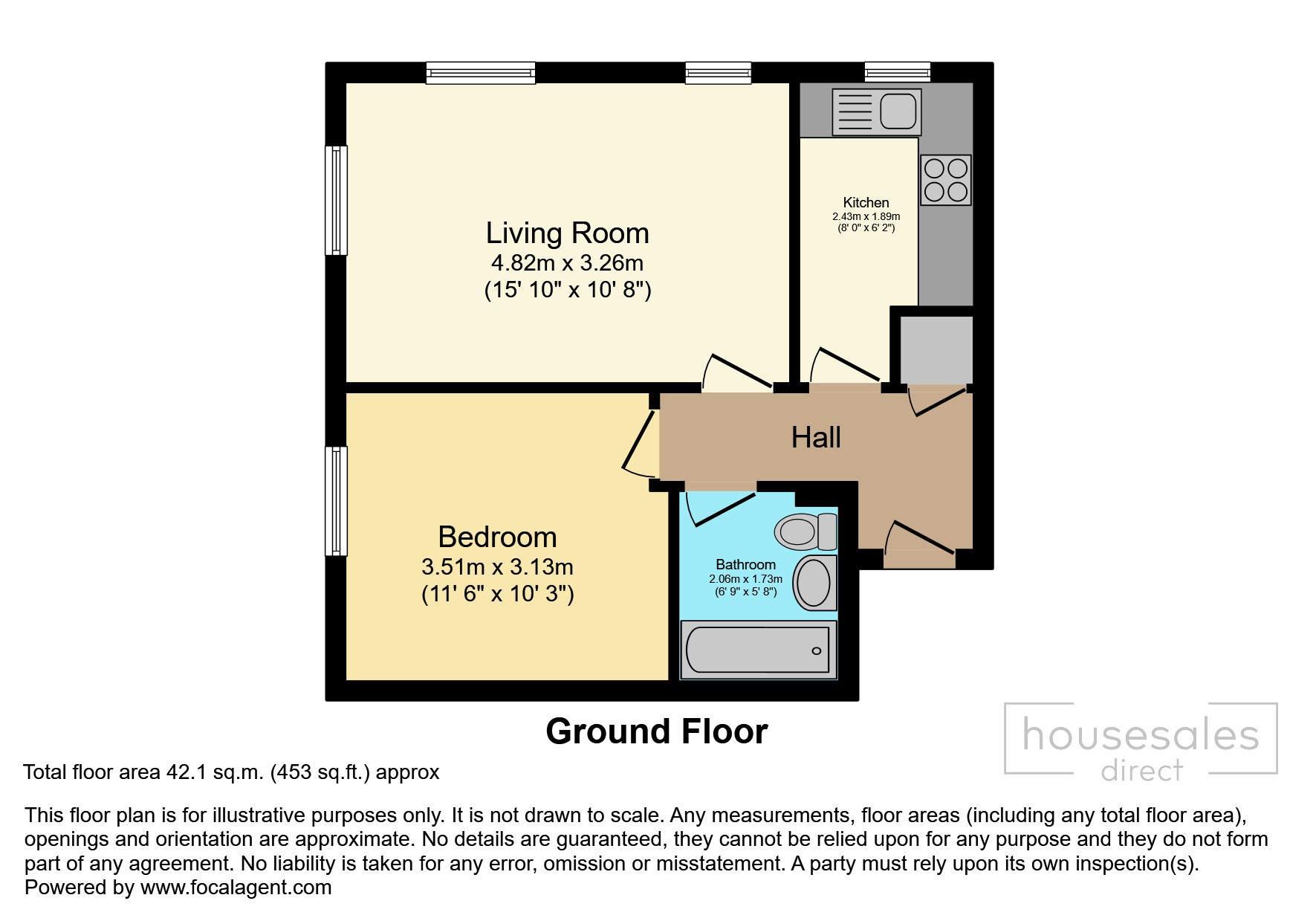 John Barter House, Hounslow floorplan